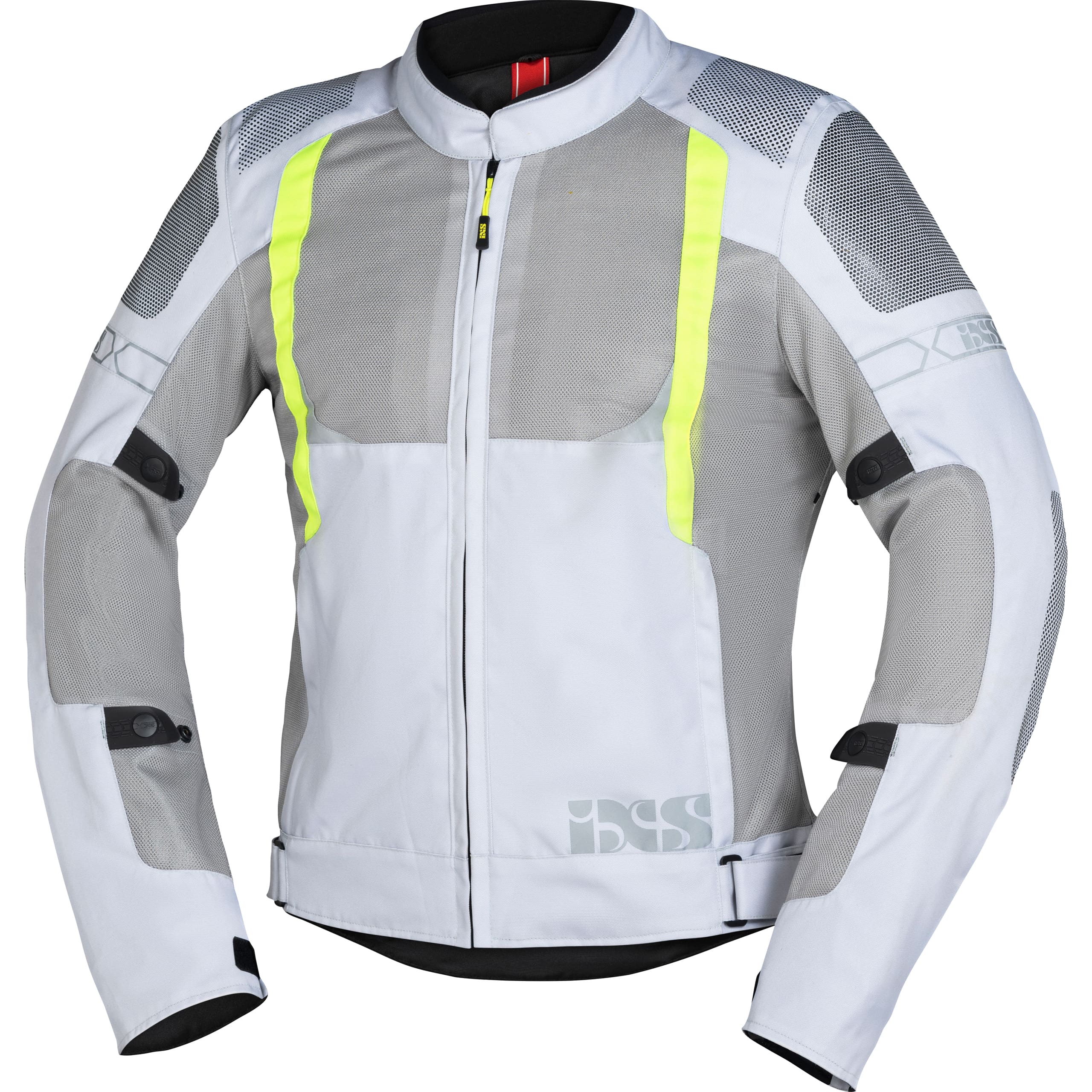 IXS-Trigonis-Air Sportstourer Textiljacke hellgrau/grau/n. g 5XL-2017241999009015