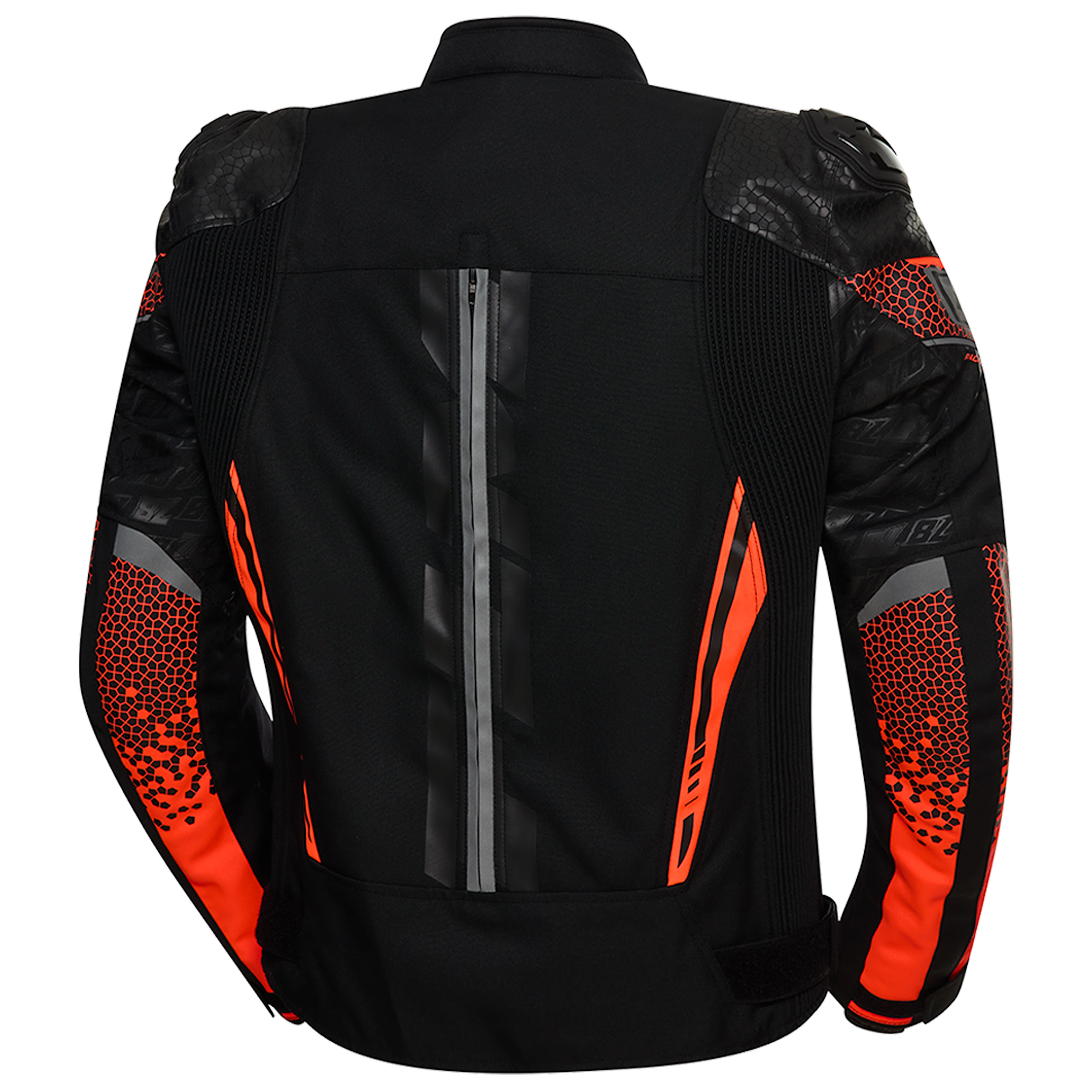 FLM-Octane Textiljacke 2 schwarz/rot XL-0000827999033011
