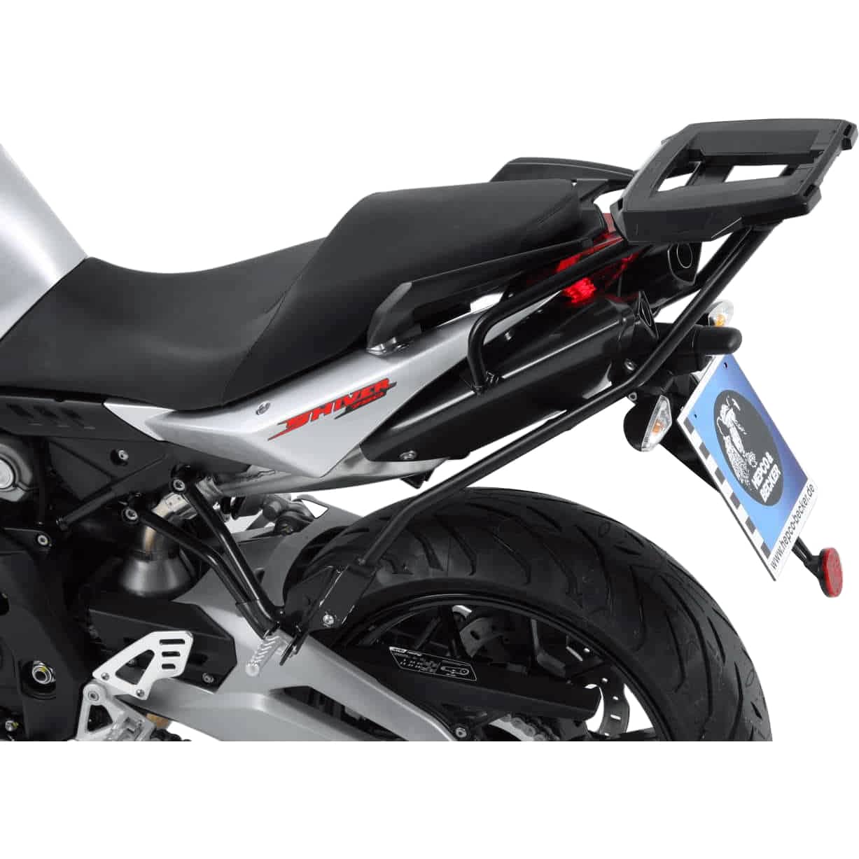 Hepco & Becker Alurack Gepäckbrücke schwarz für SL 750 Shiver 2010-2016 - Motorradzubehör - Motorradgepäck