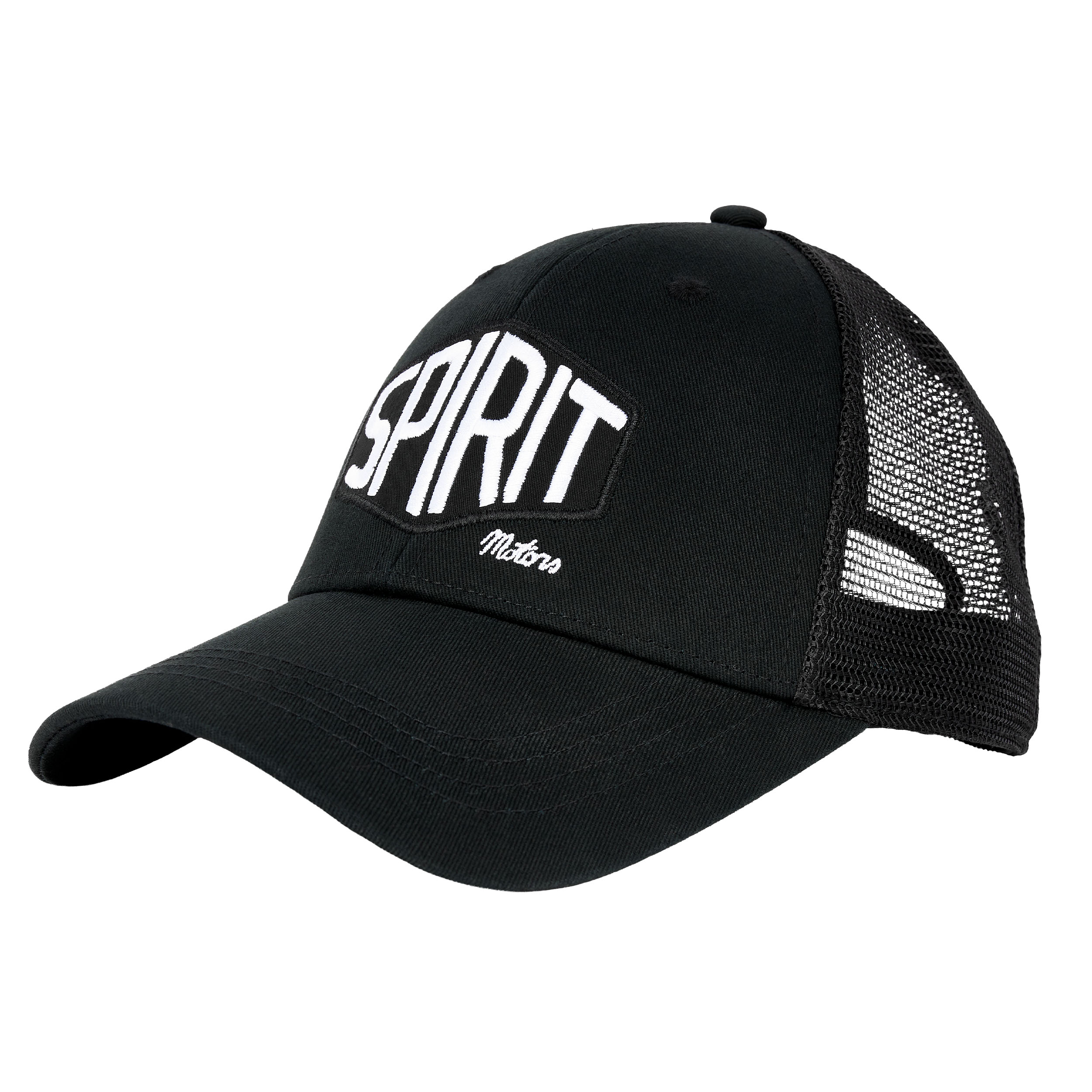 Spirit Motors Taylor Label casquette mesh noir/blanc
