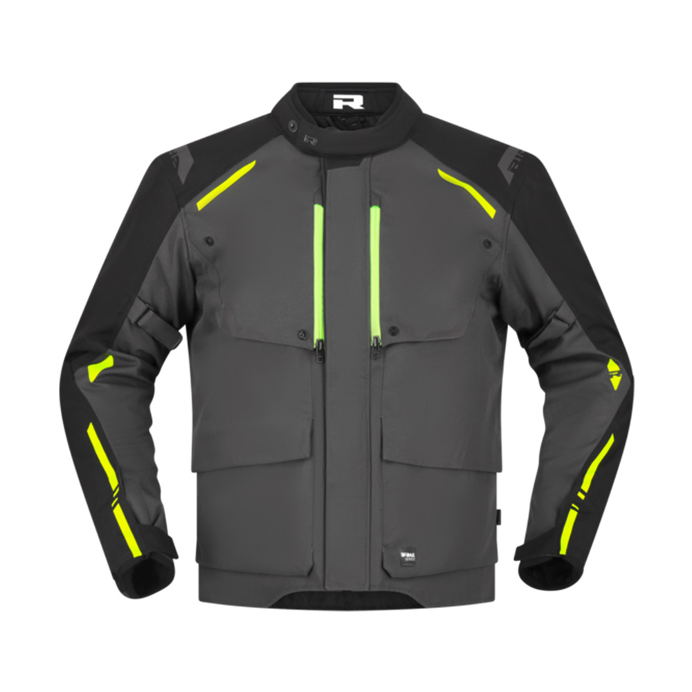 Richa-Taurus Textiljacke schwarz/fluo gelb XXL-0001922999046012