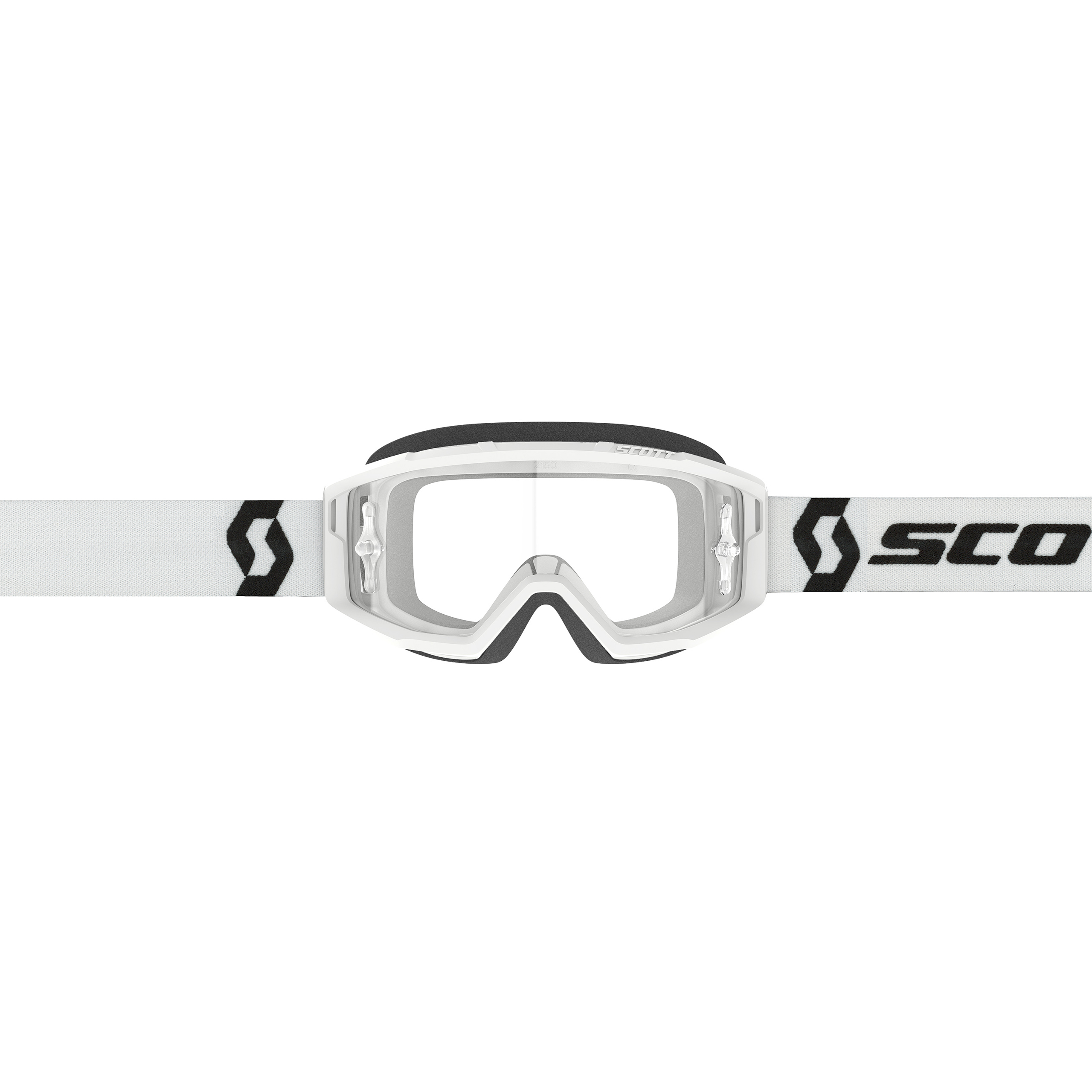 Scott-Primal Crossbrille weiß/schwarz-4505101999004999