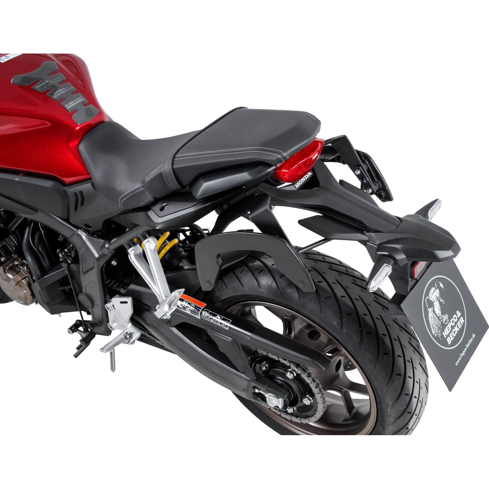Hepco & Becker C-Bow Seitentaschenhalter schwarz für CBR 650 R 2019-2020 - Motorradzubehör - Motorradgepäck