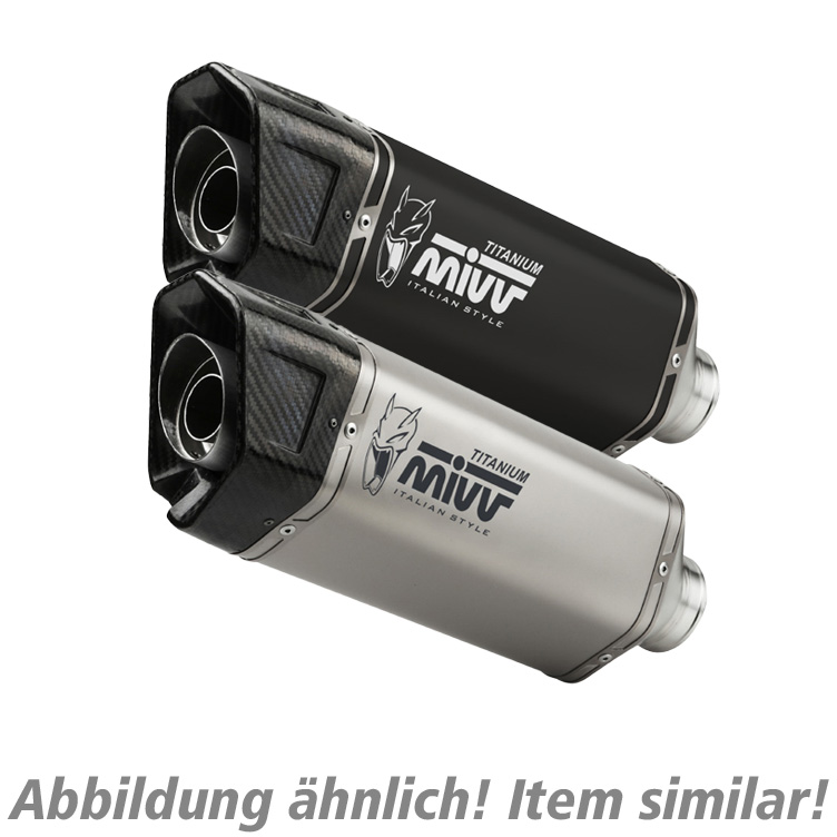MIVV-Auspuff SR-1 Titan schwarz für Honda CB 1000 Hornet /SP-0001270003000009