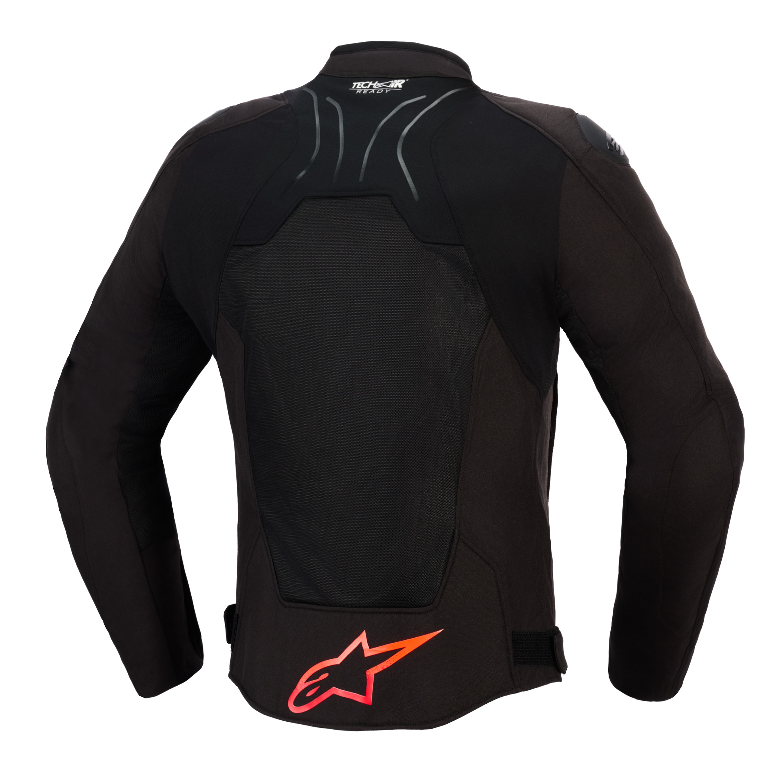 Alpinestars-SMX Air Textiljacke schwarz/leuchtrot/weiß XXL-0001714999135012