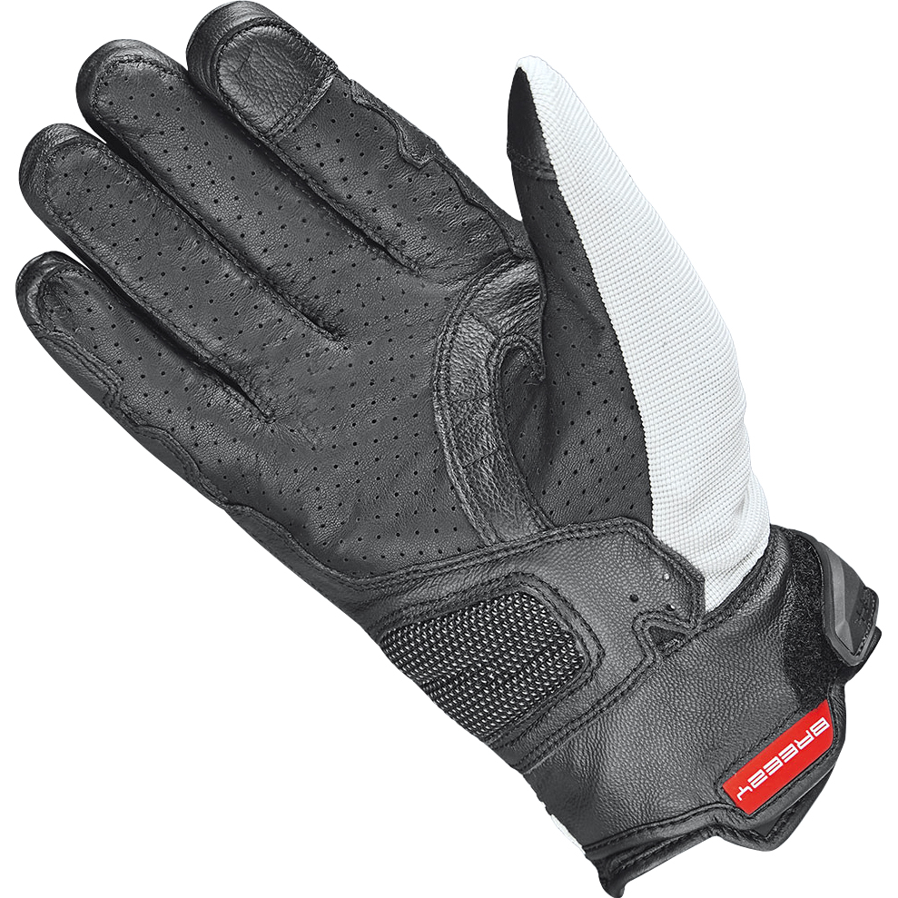 Held-Sambia 2in1 Evo Leder-/Textilhandschuh kurz grau (lange Fing-3115381007009940