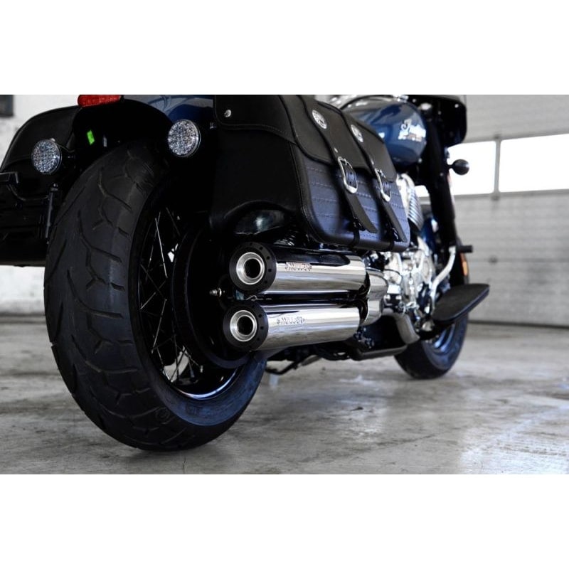 Miller Exhaust exhaust standard pair polished/black for Super Chief 2025-