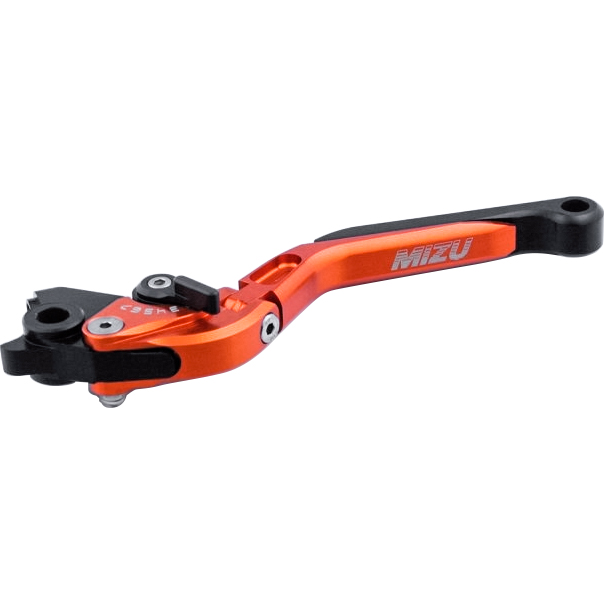 Mizu Kupplungshebel einstellbar/klappbar GP Alu KTL4 orange - Motorradteile & Ersatzteile - Lenker, Griffe & Hebel