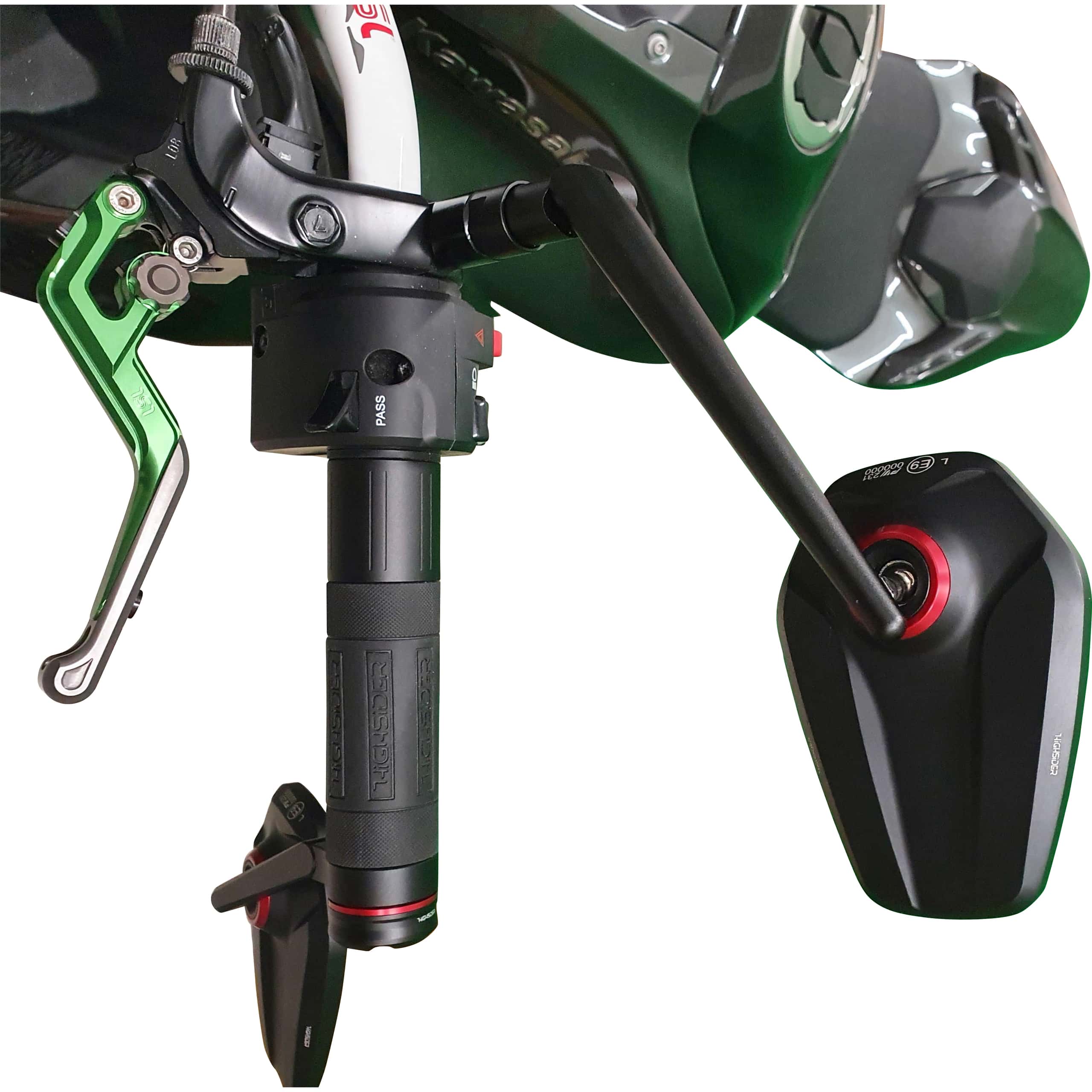 Highsider-Lenkerspiegel M10x1,25R+L Polo-Edition-5740001113004930