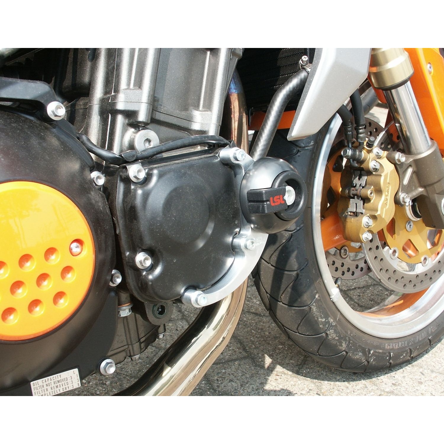 LSL Sturzpadanbausatz Crash Pad für Kawa Z 750/1000 04-06/03-09 - Motorradteile & Ersatzteile - Anbauteile