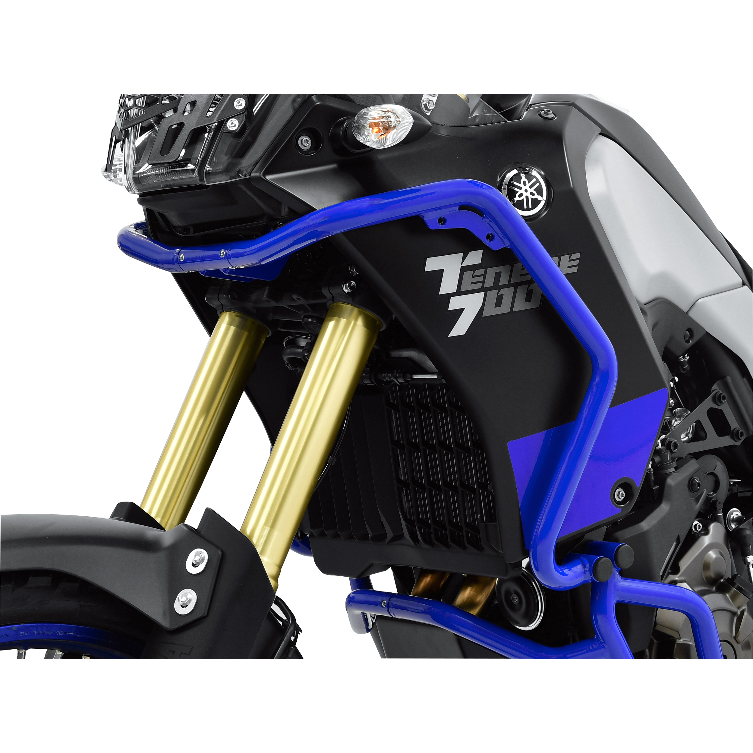 Zieger Sturzbügel oben blau für Yamaha Tenere 700 - Motorradteile & Ersatzteile - Anbauteile