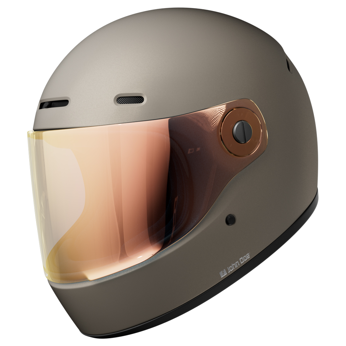 John Doe-JD/ONE Helmet Frozen Titanium-0001332999031