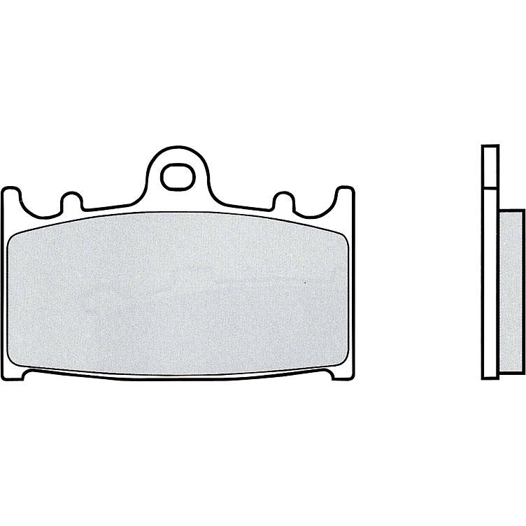 Brembo-Bremsbeläge Sintermetall 07KA13.SA vorne 69,7x46,2x8,1mm-5526141268000610