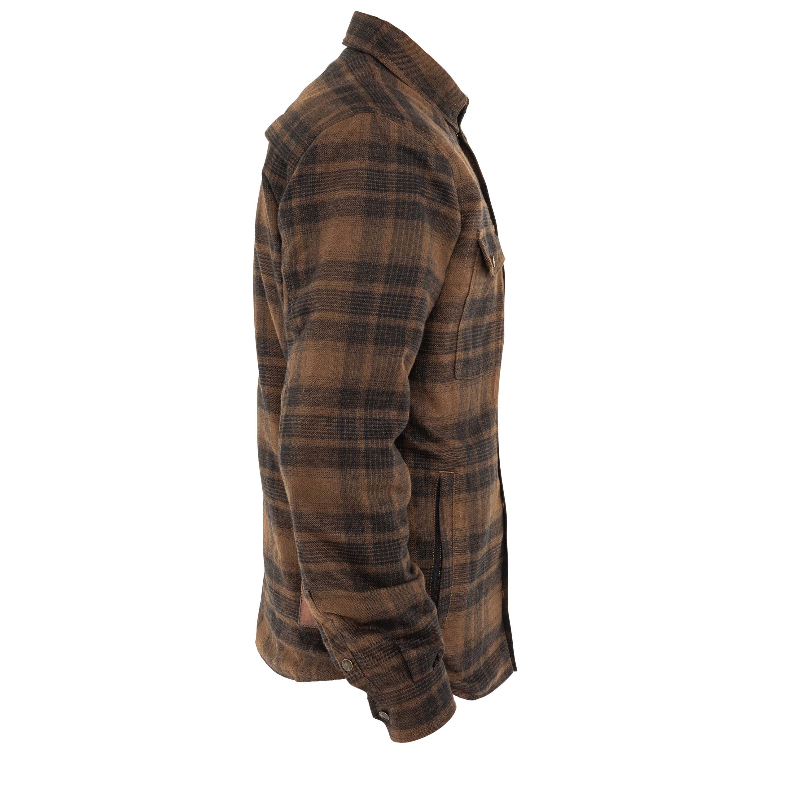 John Doe-Woody Motoshirt braun 3XL-0001076005006013