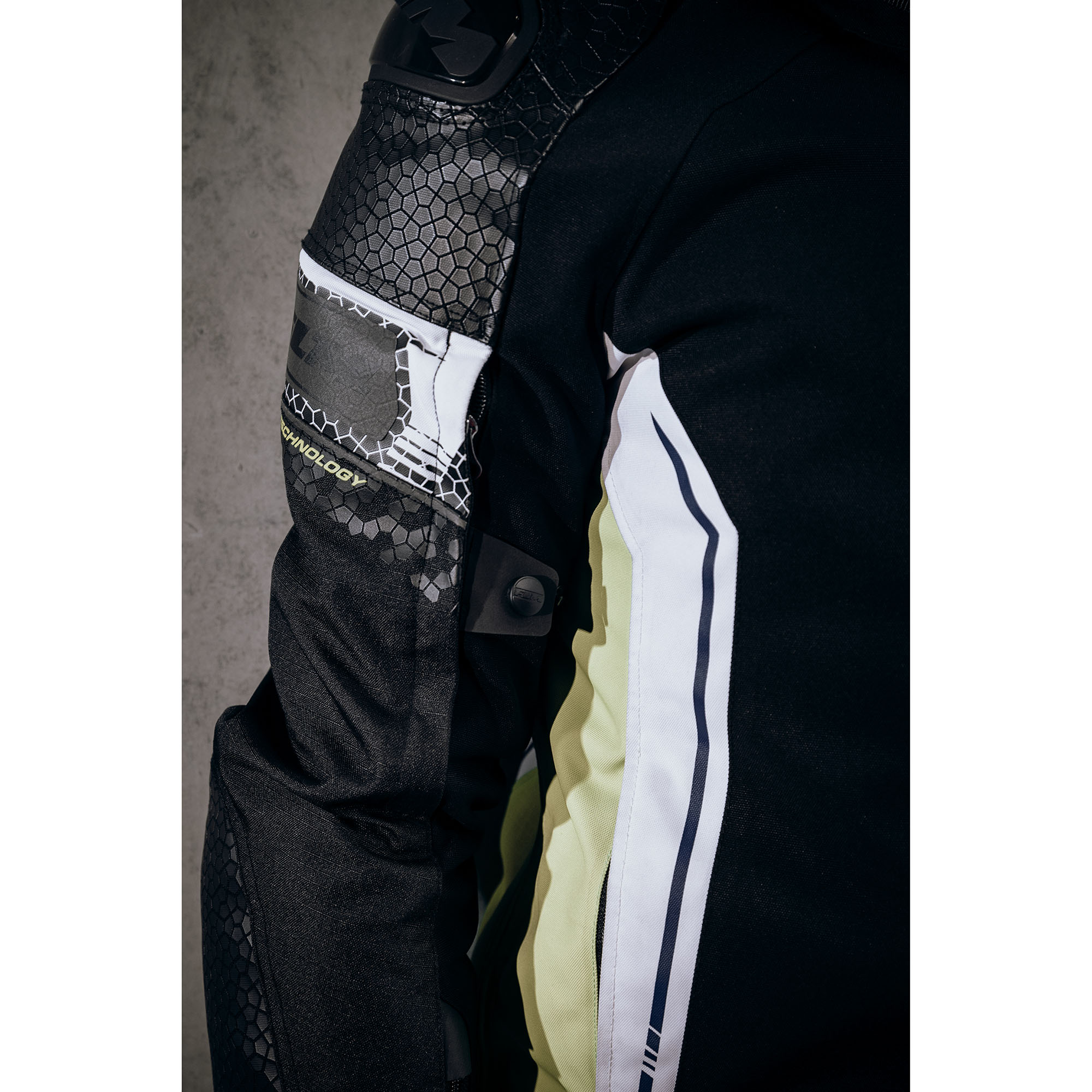 FLM-Octane Textiljacke 2 schwarz/grün M-0000827999073009