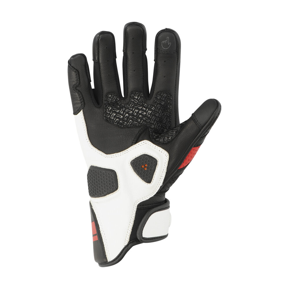 Richa-Stradale Stealth Sport Handschuh schwarz/weiß/rot M-0000897007035009