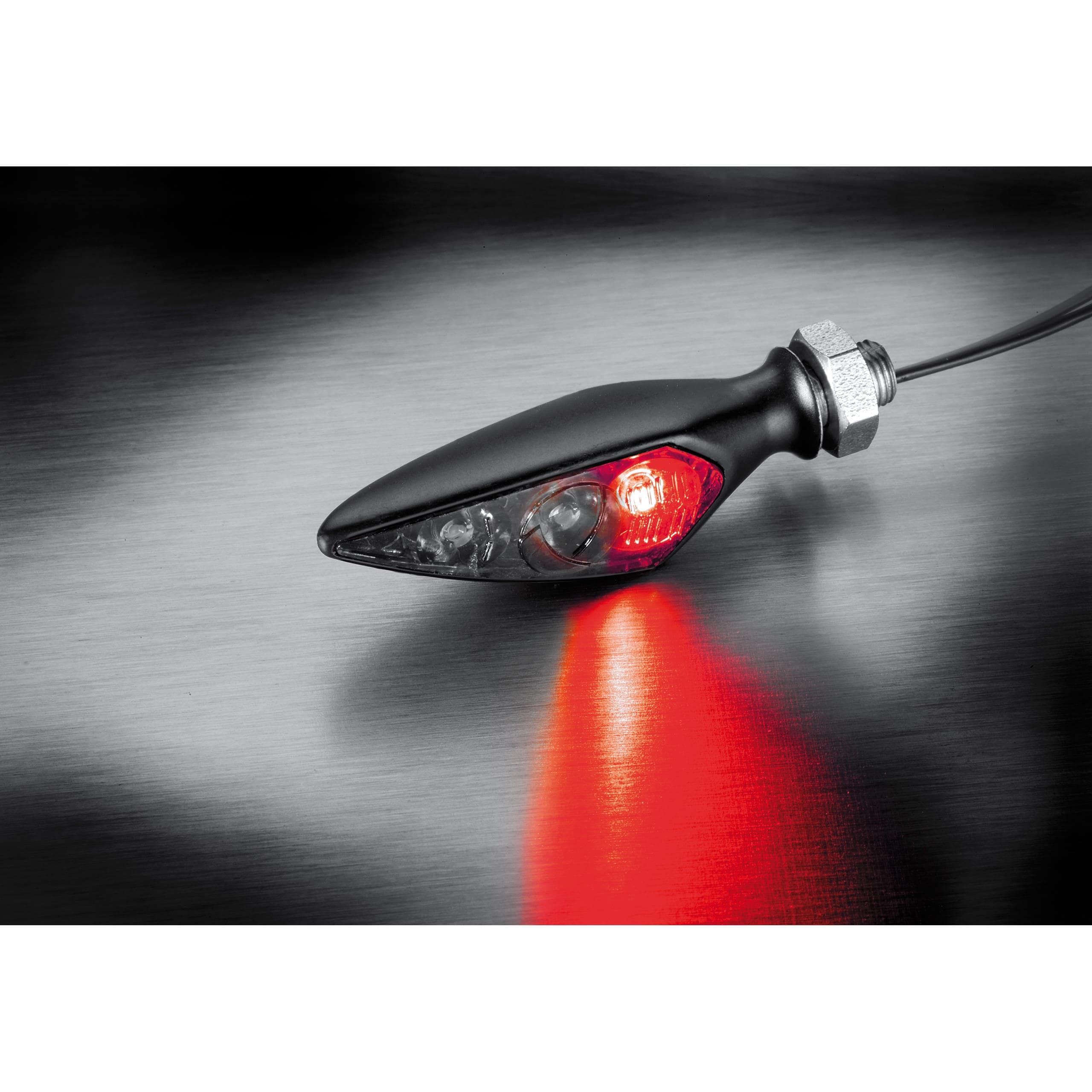 Kellermann-LED Metall Rücklicht/Blinker M5 Rhombus S DF Dark-5730771029030031