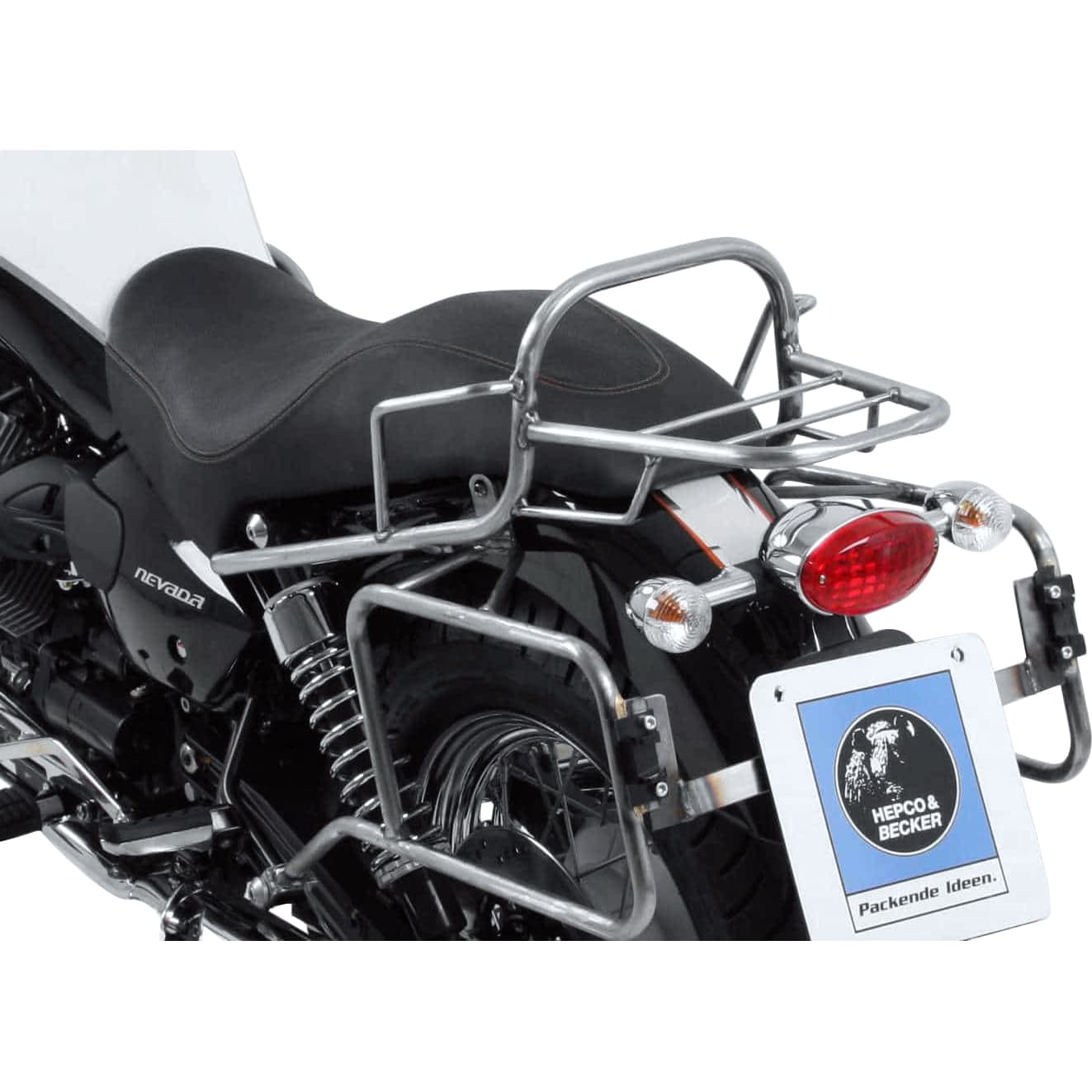 Hepco & Becker Rohrgepäckbrücke TC chrom für V750 Nevada Anniversario 10-11 - Motorradzubehör - Motorradgepäck