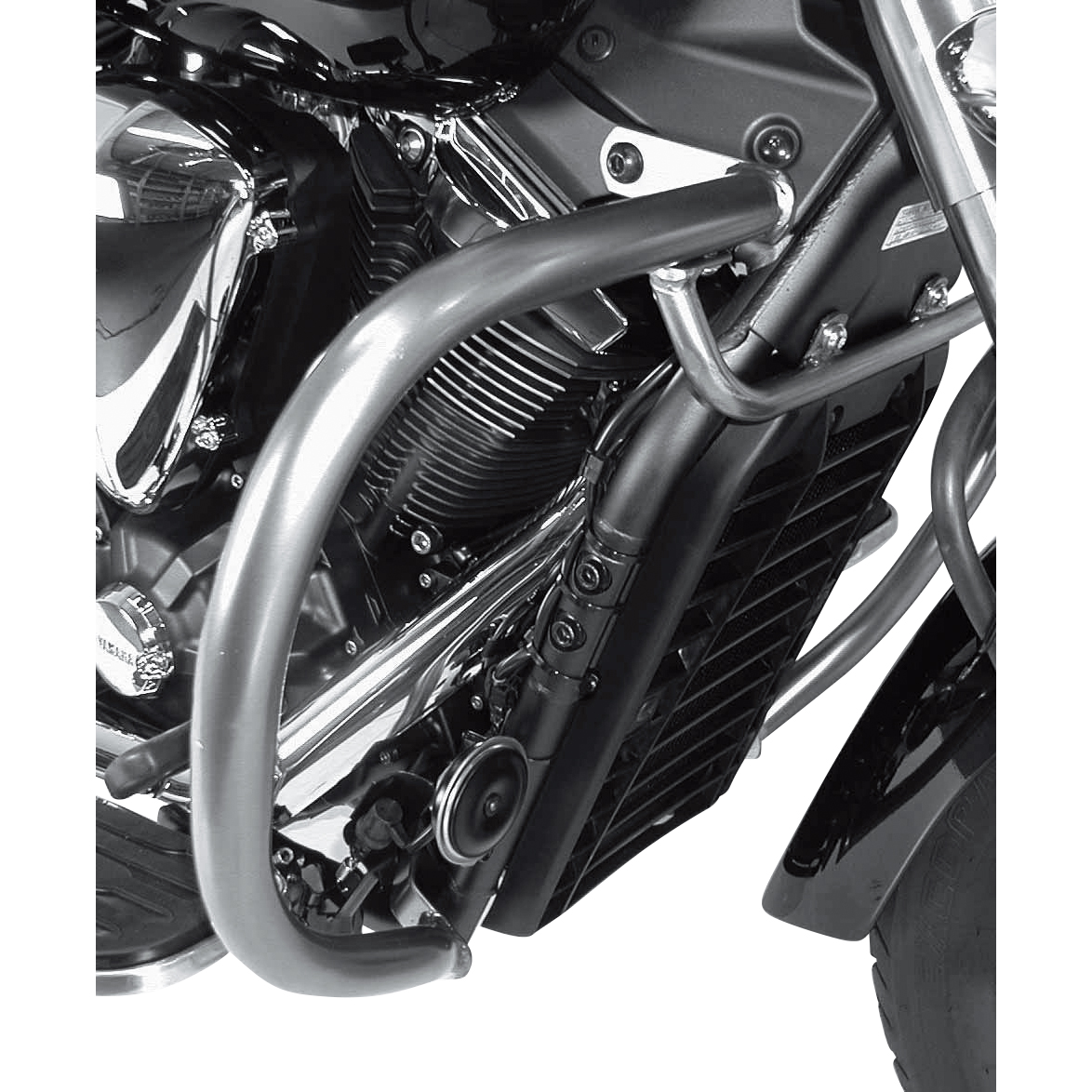 Hepco & Becker Sturzbügel chrom für Yamaha XVS 1300 Midnight Star - Motorradteile & Ersatzteile - Anbauteile