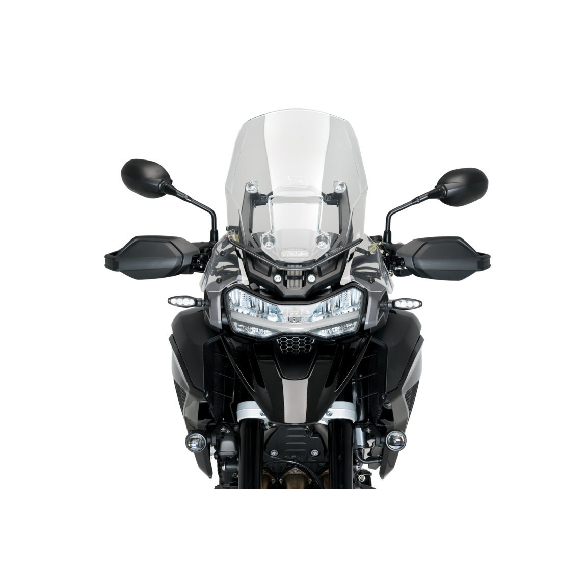 Puig Windabweiser seitlich oben klar für Triumph Tiger 1200 2022- - Motorradteile & Ersatzteile - Anbauteile