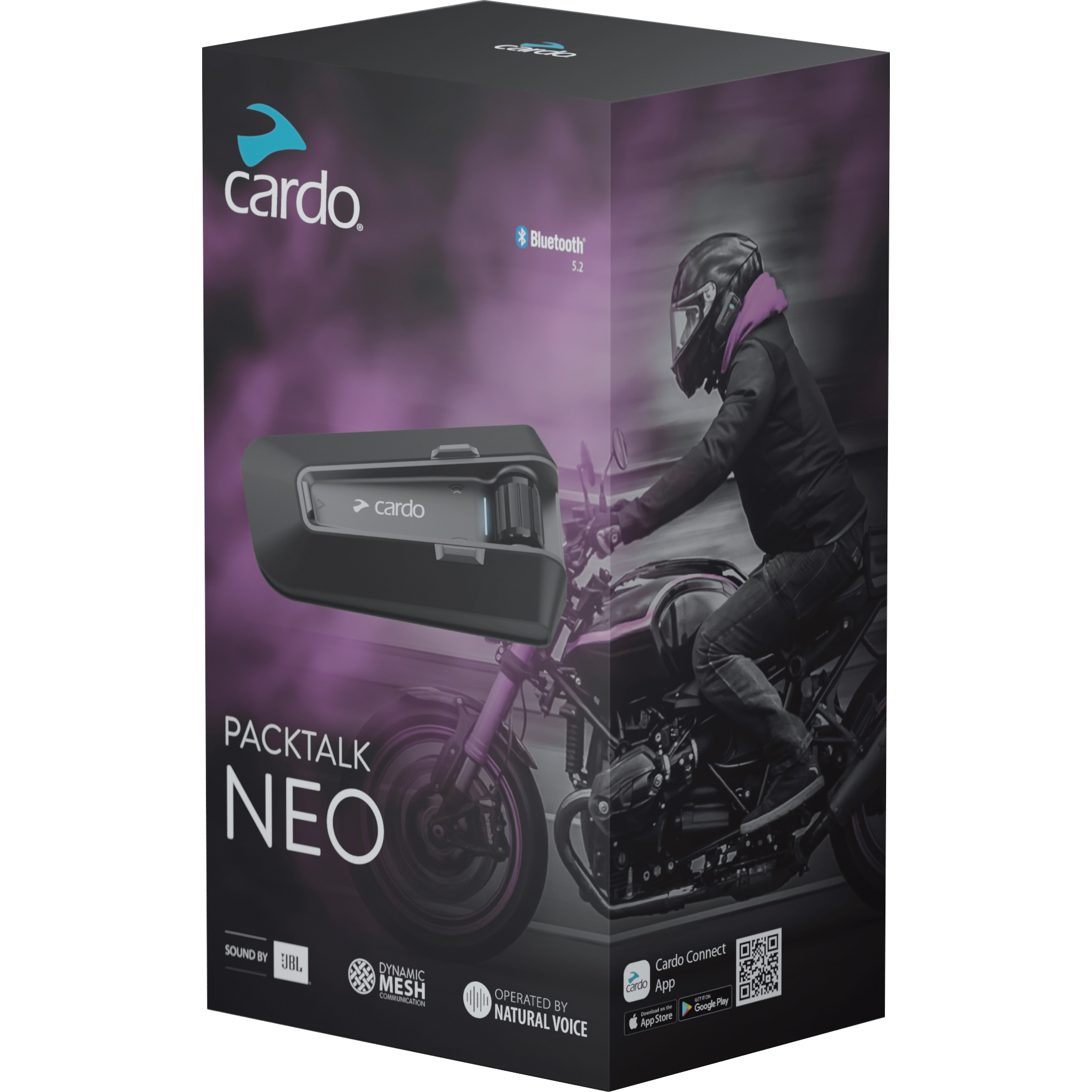 Cardo Packtalk Neo Single - Motorradzubehör - Multimedia