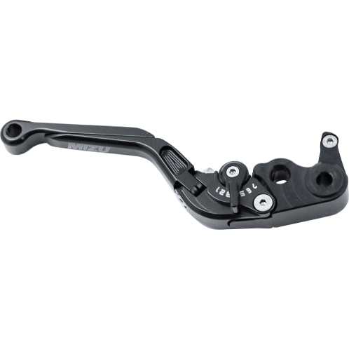 Mizu Bremshebel einstellbar/klappbar GP Alu YR05 schwarz - Motorradteile & Ersatzteile - Lenker, Griffe & Hebel