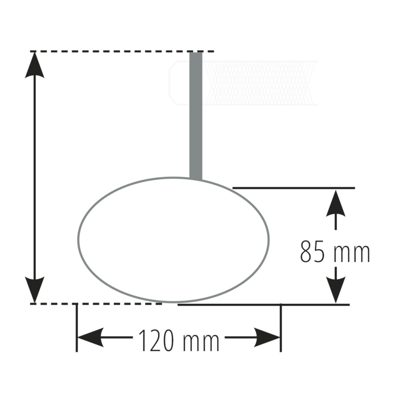 HIGHSIDER smart-Lenkerendenspiegel für 22/25,4/30mm Straight kurz schwarz-0001778112000000