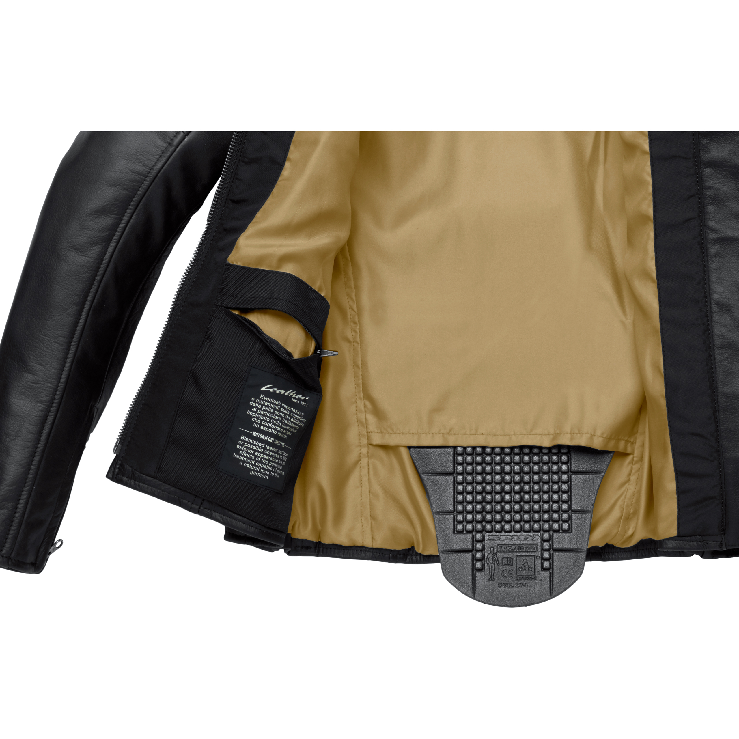 SPIDI-Rock Damen Lederjacke schwarz-1006291999001