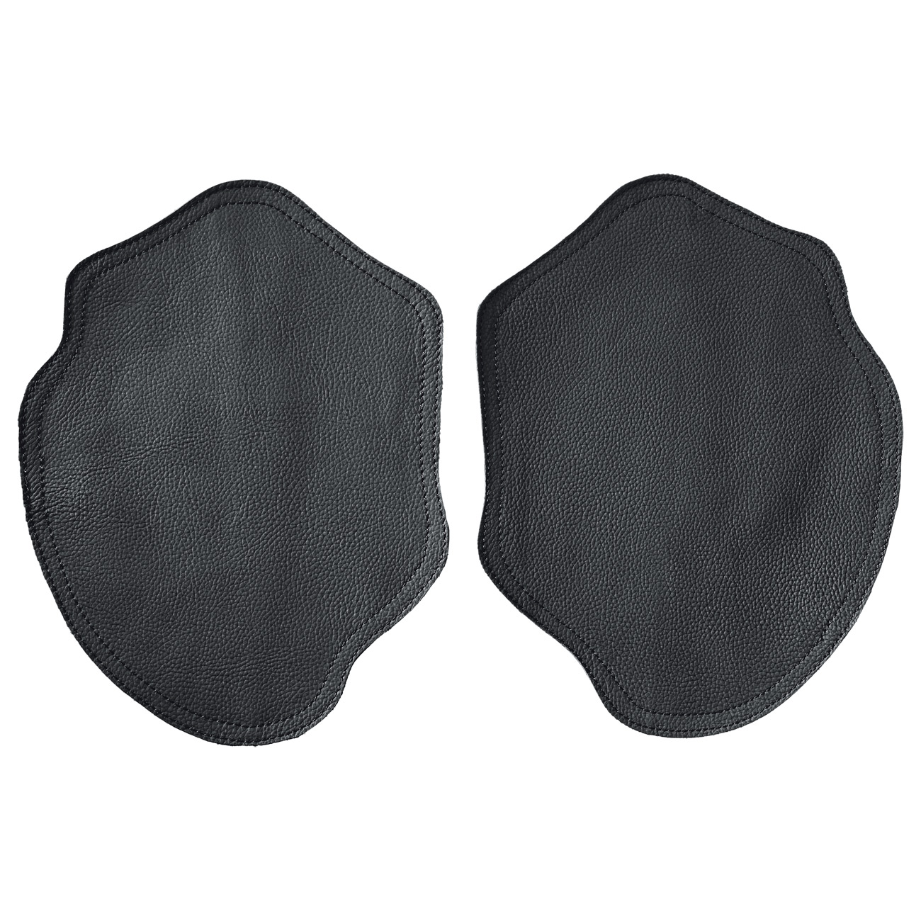 Held patch leather cover with Velcro black