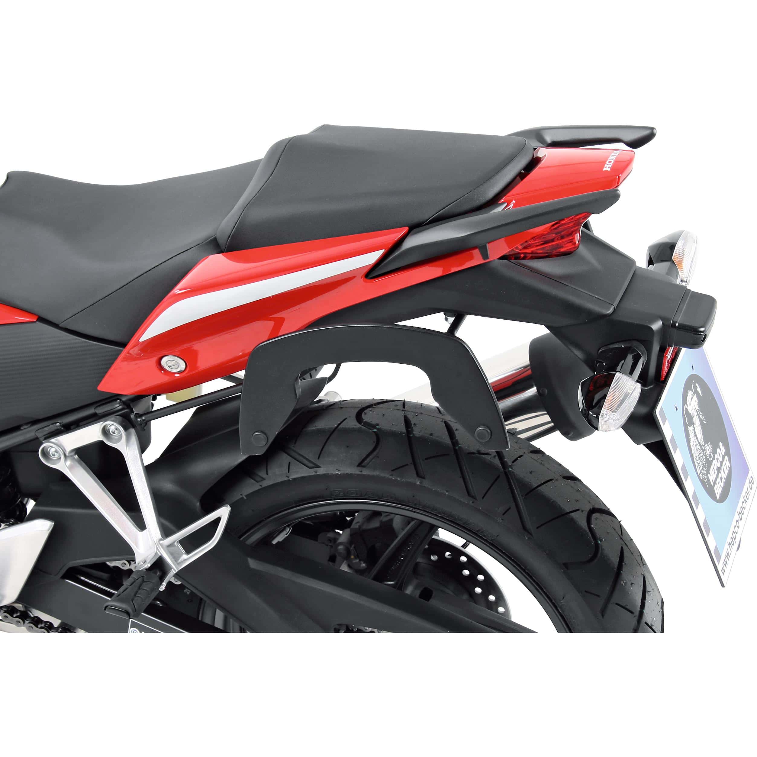 Hepco & Becker C-Bow Seitentaschenhalter schwarz für Honda CBR 300 R - Motorradzubehör - Motorradgepäck