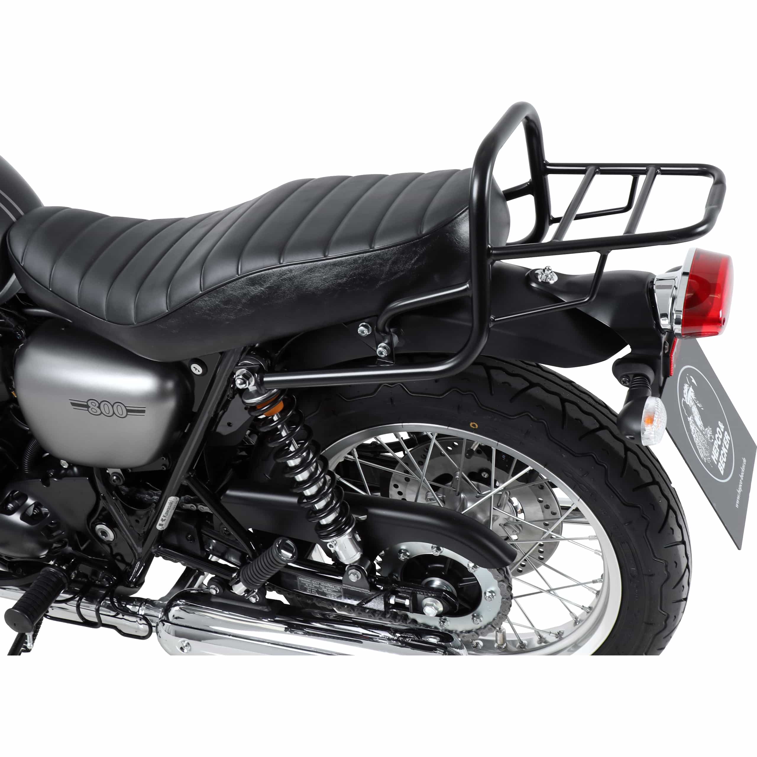 Hepco & Becker Rohrgepäckbrücke TC schwarz für Kawasaki W 800 2019- - Motorradzubehör - Motorradgepäck