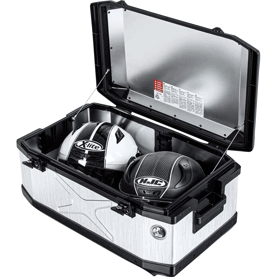 Hepco & Becker-Topcase Xplorer 60 Aluminium 58 Liter silber-5738471203000250