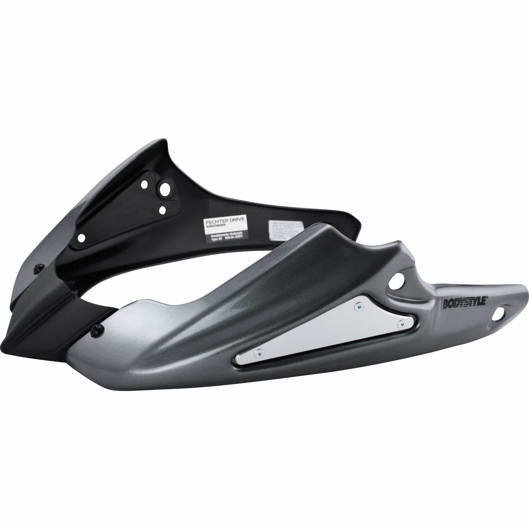 Bodystyle Bugspoiler Sportsline silber für Honda CB 1000 R 2019-2020 - Motorradteile & Ersatzteile - Verkleidungen & Abdeckungen