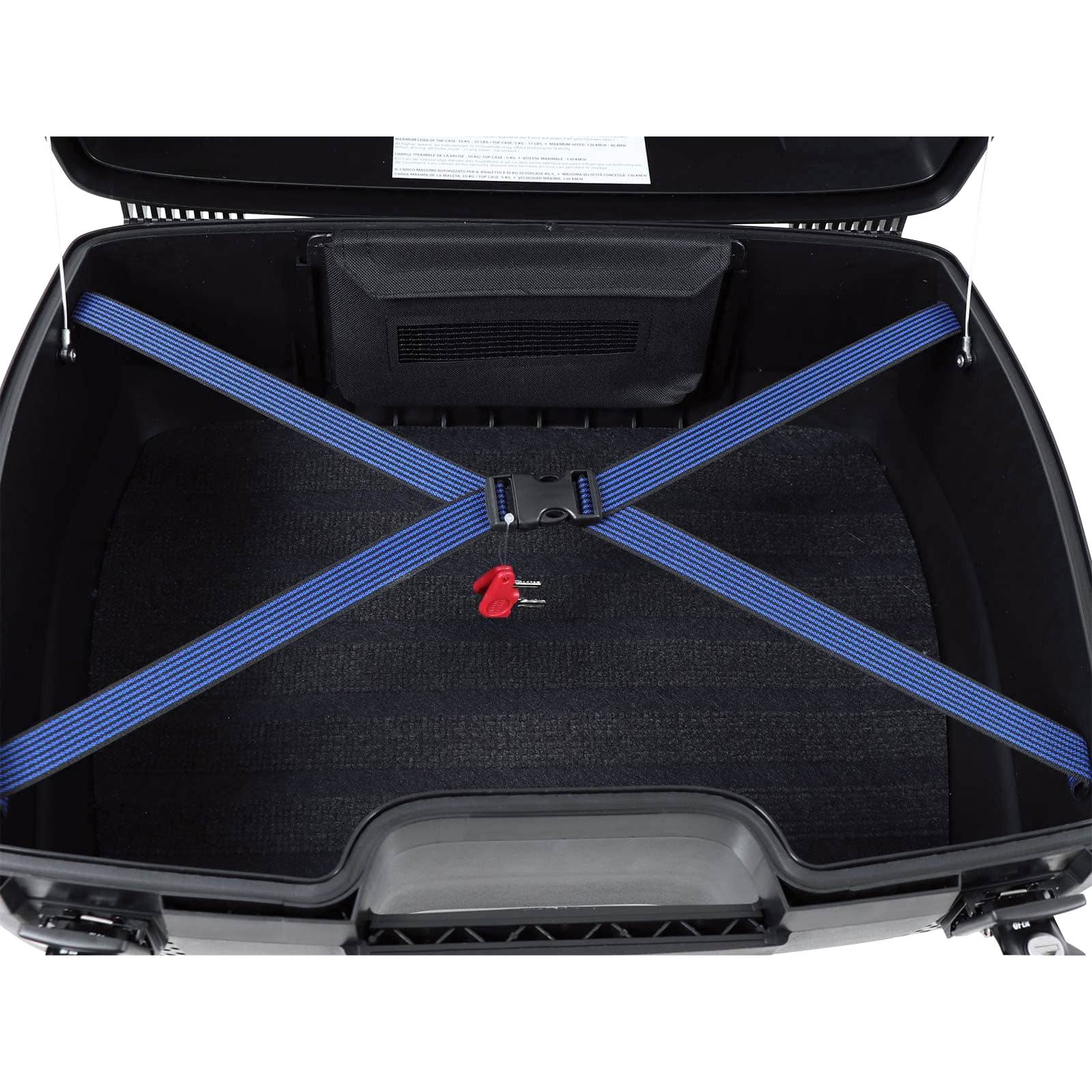 Hepco & Becker-Topcase Junior 55 Liter schwarz unlackiert-5686181000000020