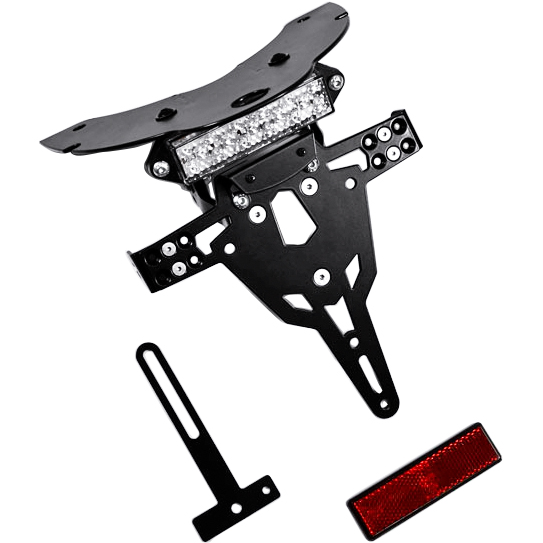Zieger Kennzeichenhalter Pro für Suzuki SFV 650 Gladius - Motorradteile & Ersatzteile - Anbauteile