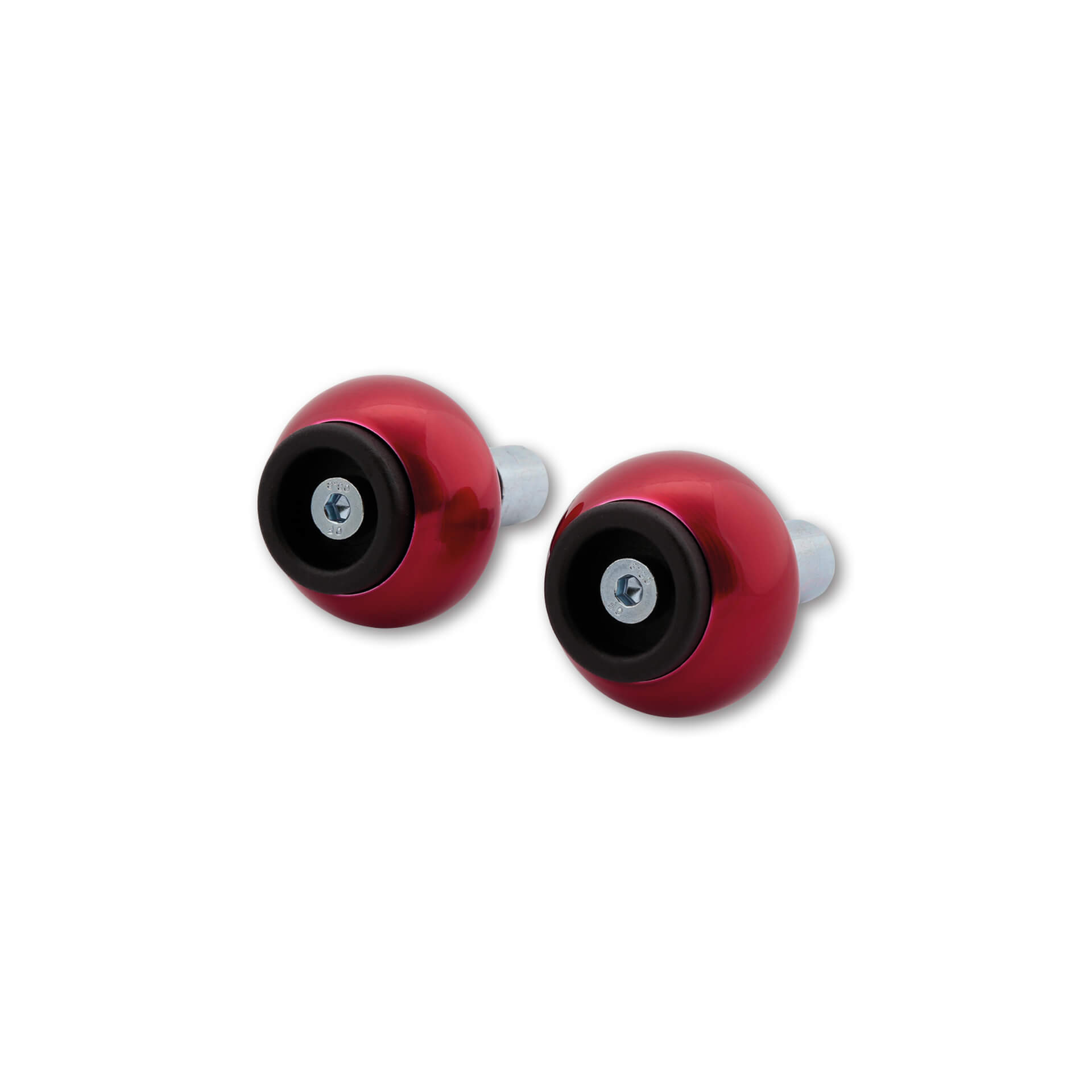 LSL Lenkergewichte für 18mm Innen-Ø Crash Ball Classic rot - Motorradteile & Ersatzteile - Lenker, Griffe & Hebel