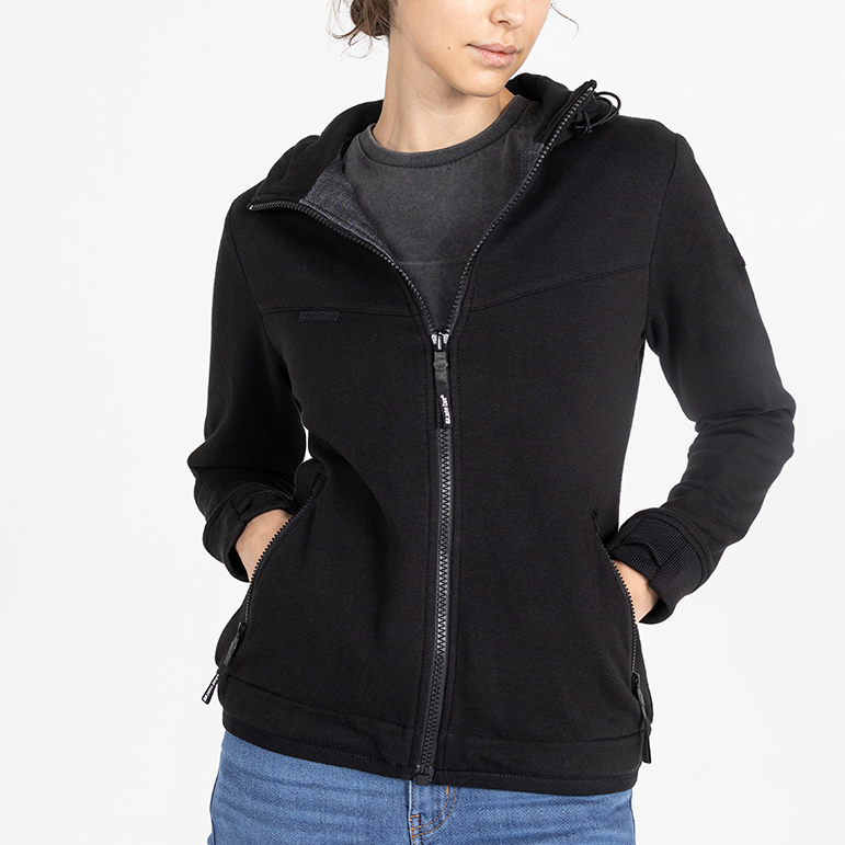 John Doe-XTM Damen Hoodie V3 schwarz XXL-0001681005001012