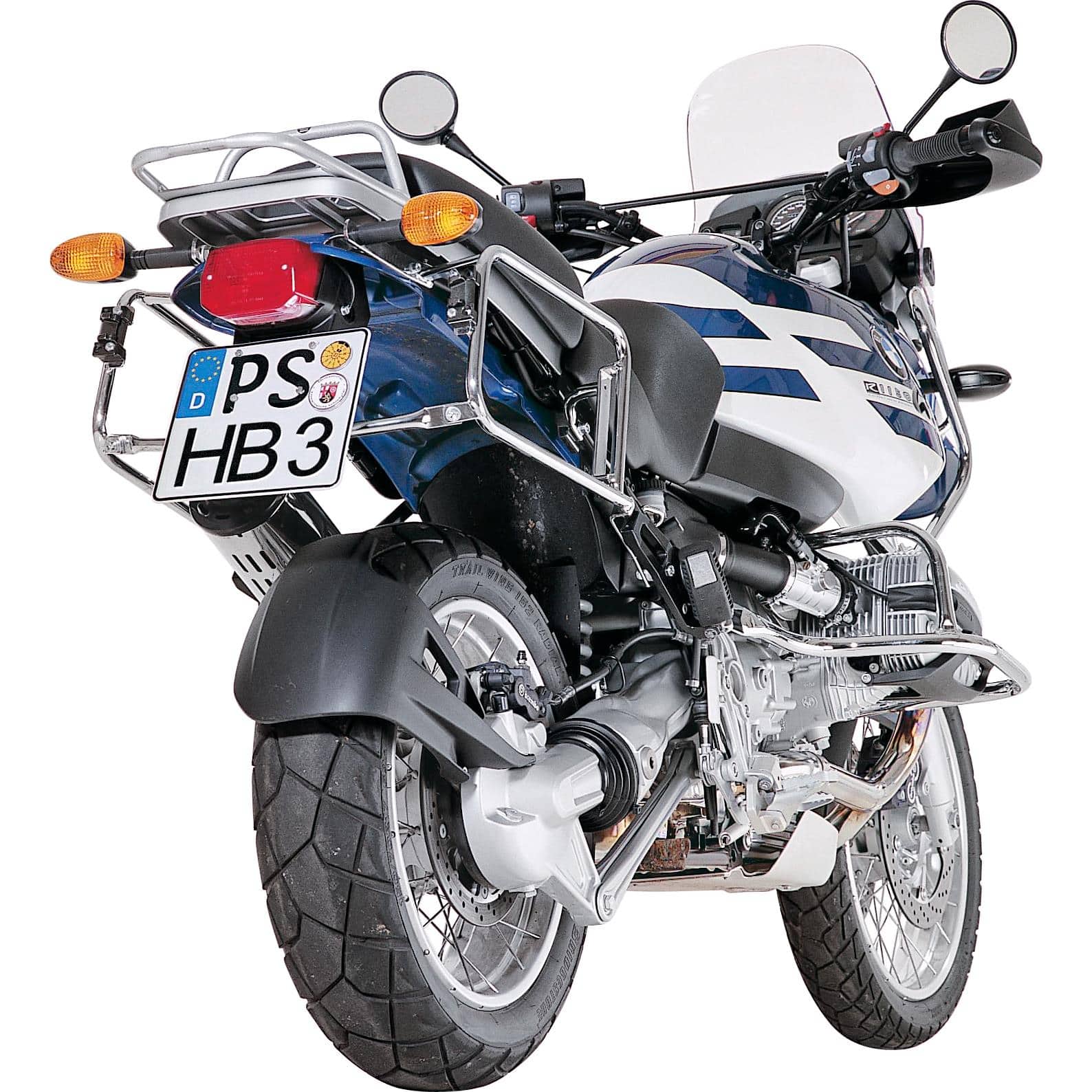 Hepco & Becker Rohrgepäckbrücke TC silber für BMW R 1150 GS - Motorradzubehör - Motorradgepäck