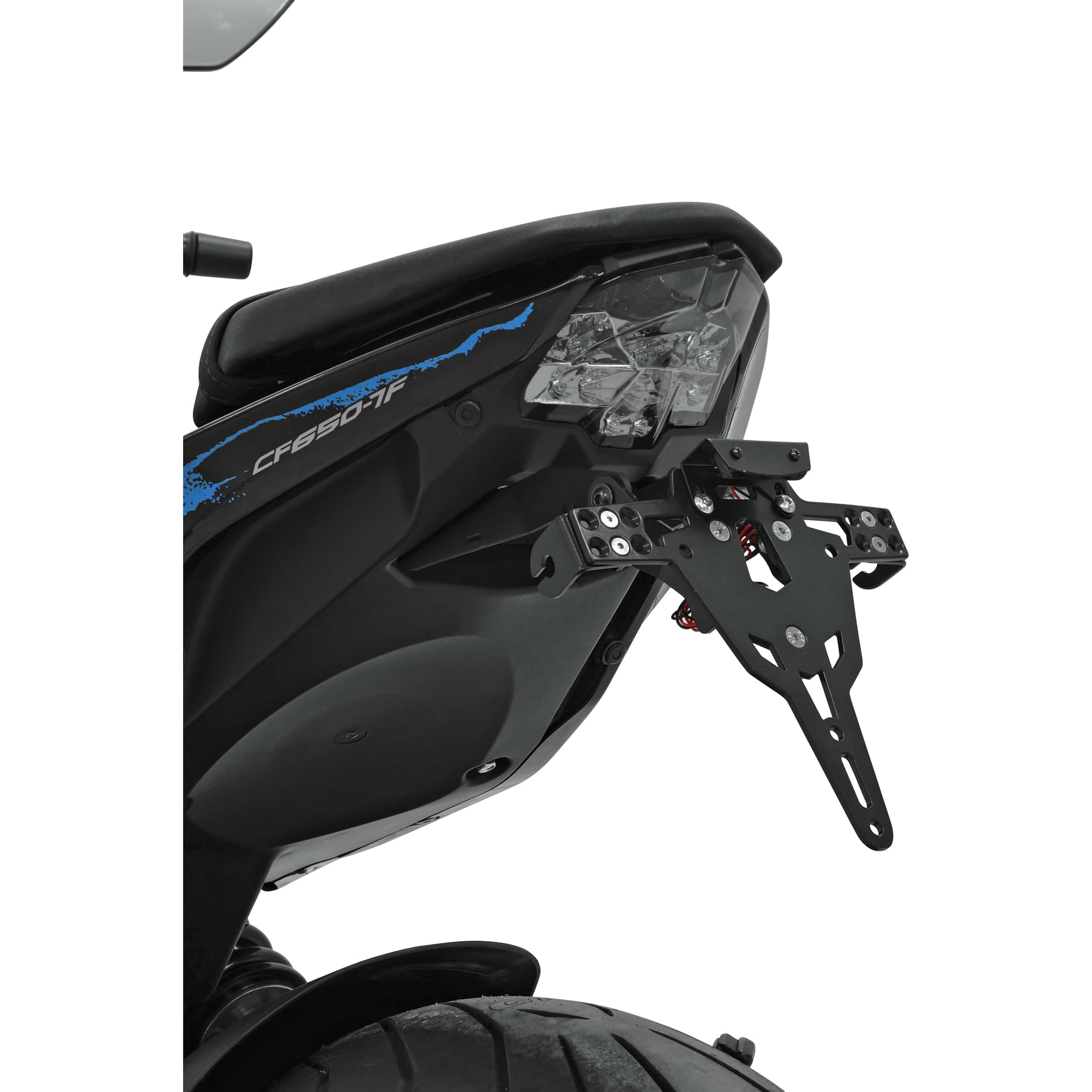 Zieger Kennzeichenhalter Pro für CFMoto 650 NK 2020- - Motorradteile & Ersatzteile - Anbauteile