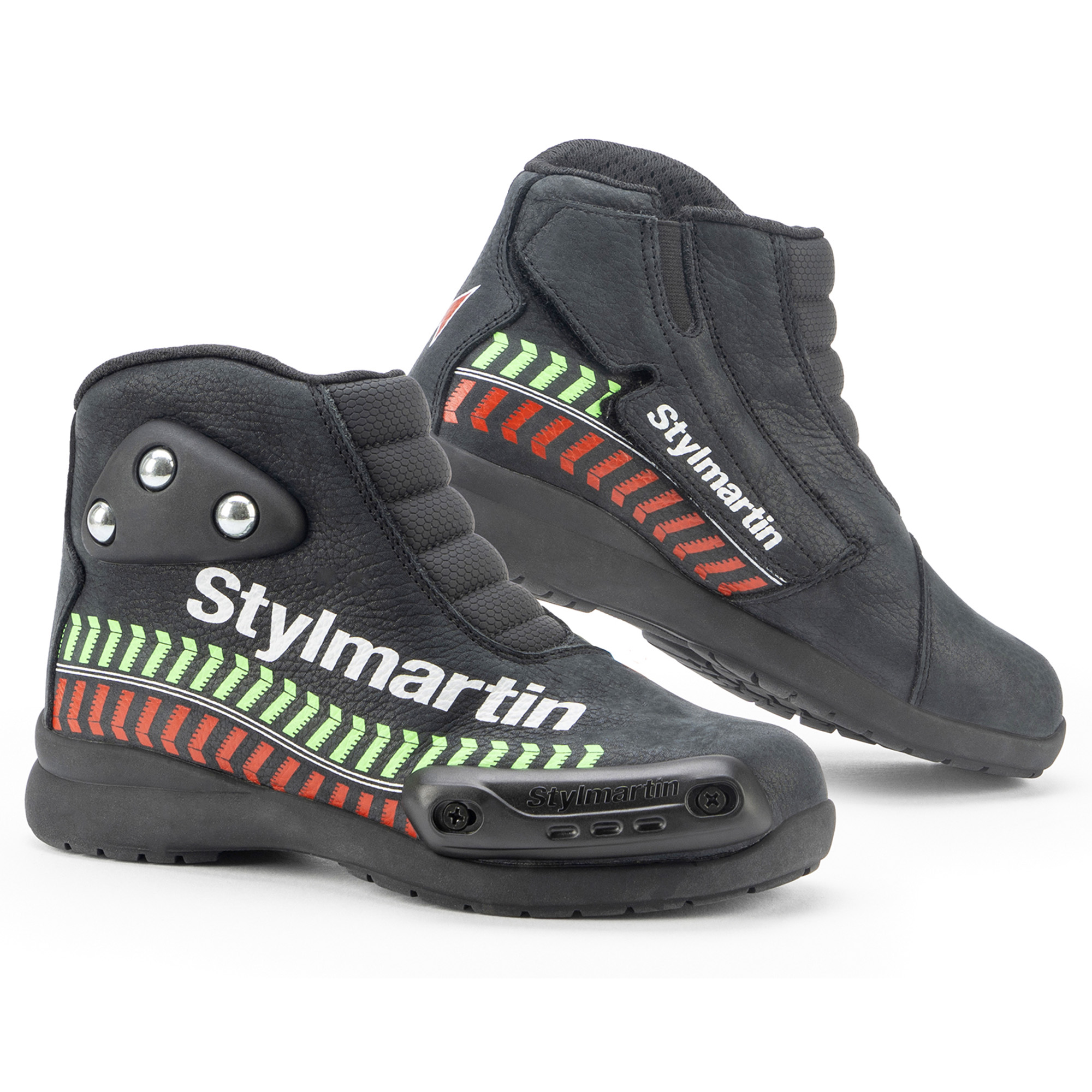 Stylmartin Speed JR Pro Kinder Motorradschuh schwarz 35 - Motorradbekleidung - Motorradstiefel & Motorradschuhe