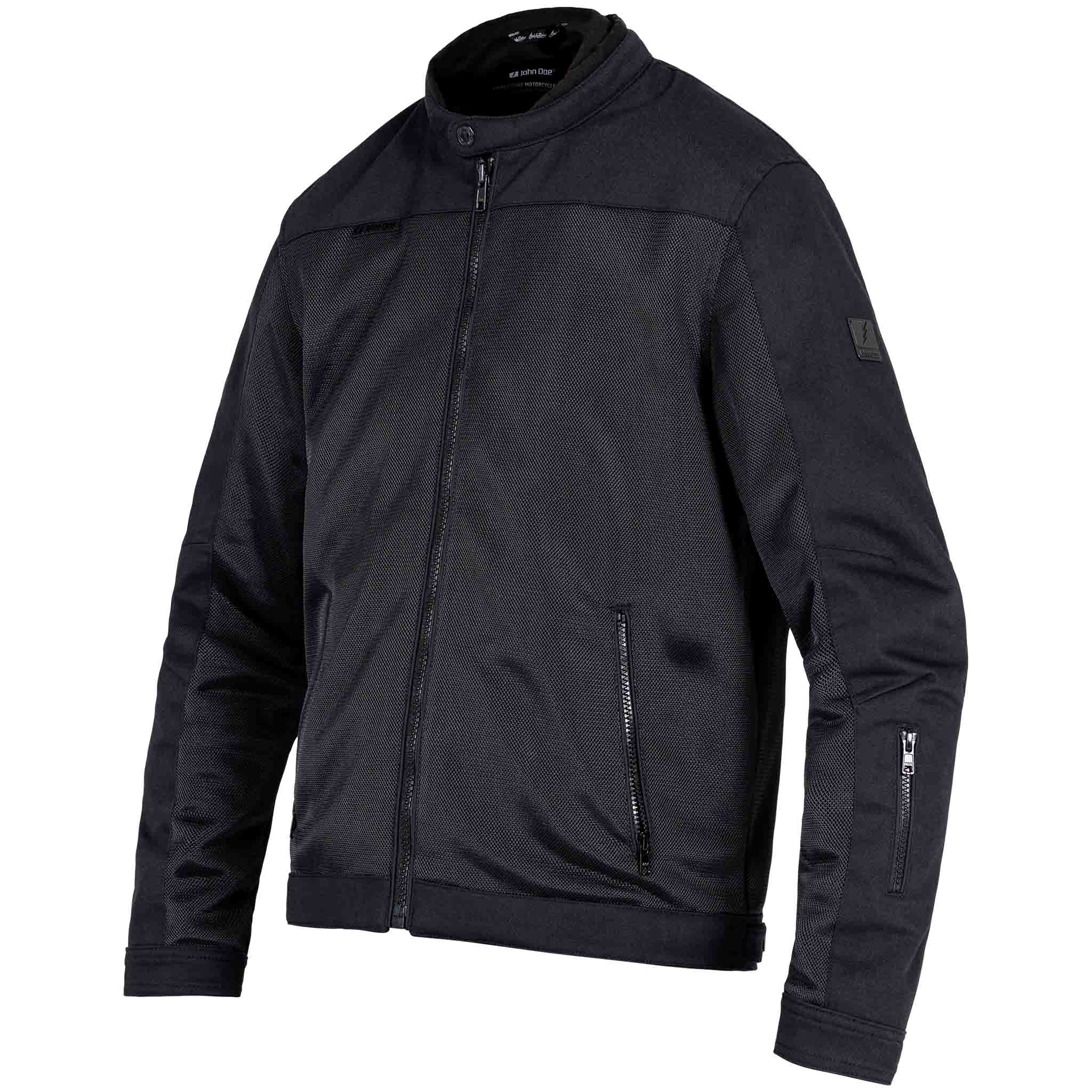 John Doe-Aero Mesh Jacke schwarz 5XL-0000463005001015