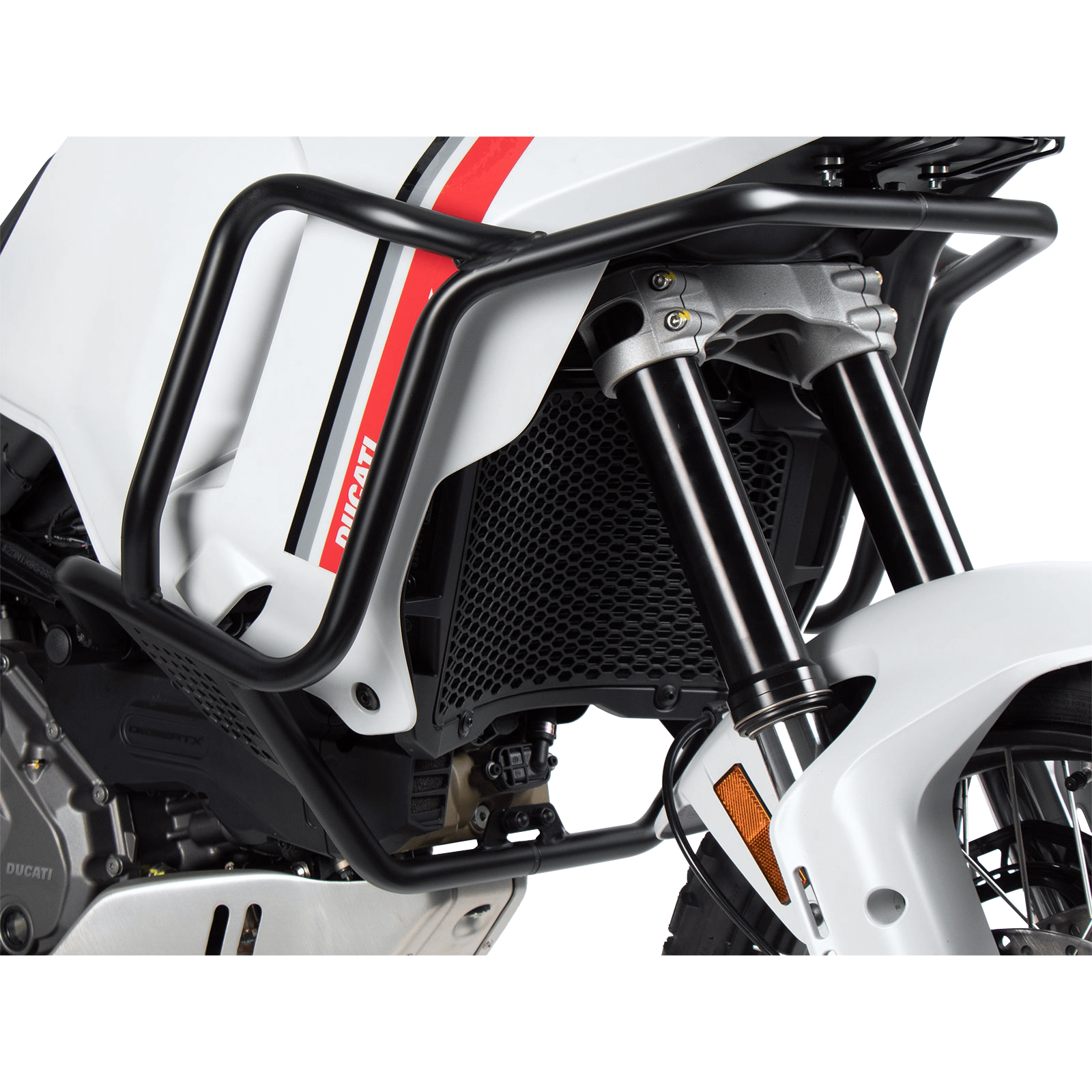 Hepco & Becker Sturzbügel Tank schwarz für Ducati DesertX - Motorradteile & Ersatzteile - Anbauteile