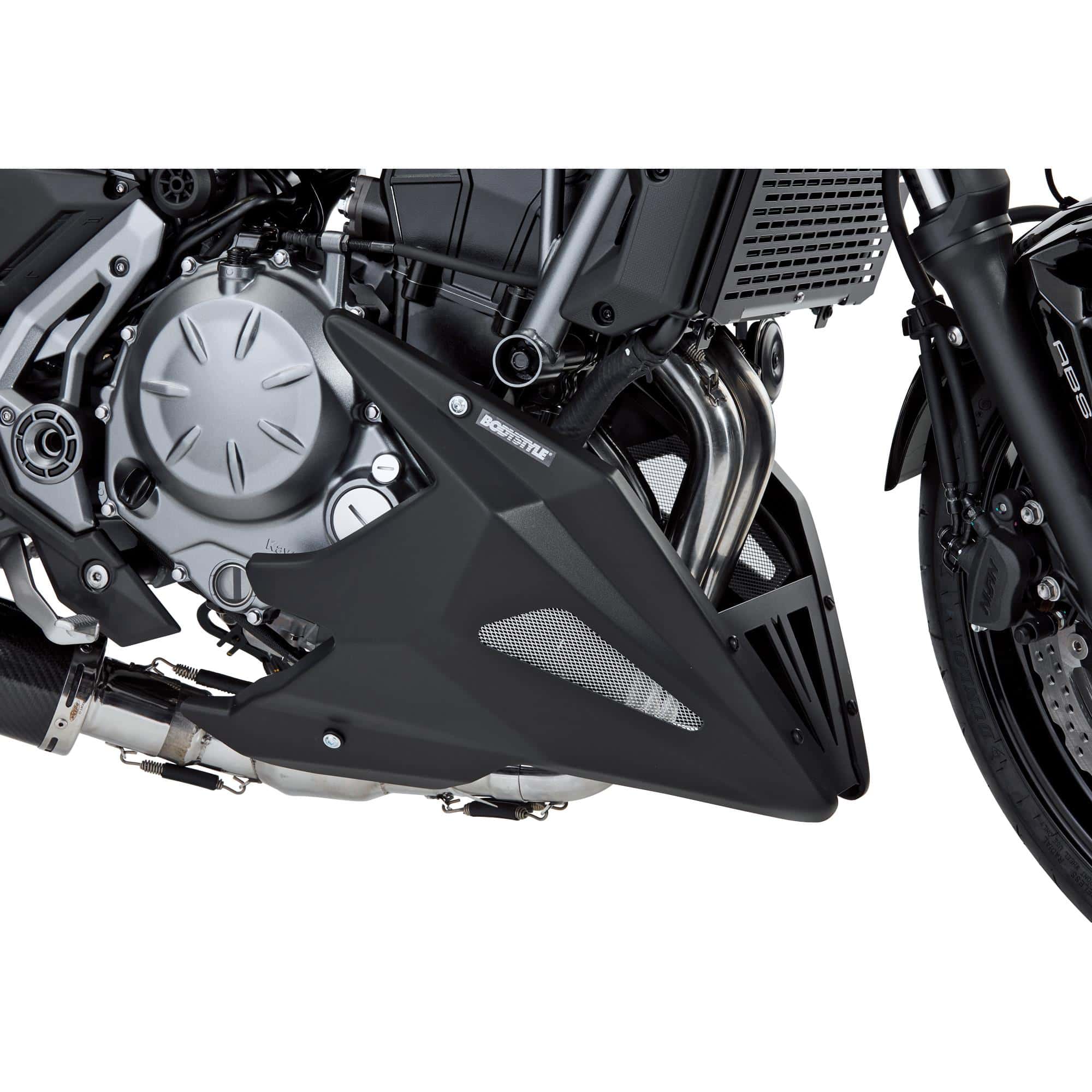Bodystyle Bugspoiler Raceline matt schwarz für Kawa Z 650 /RS/S 2017- - Motorradteile & Ersatzteile - Verkleidungen & Abdeckungen