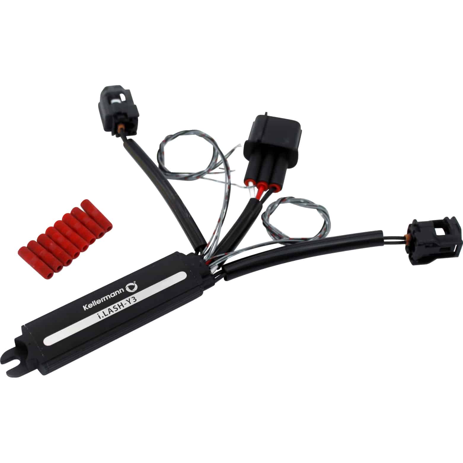 Kellermann Anschlusskabel mit Elektronik für LED Blinker i.LASH Y3 3-1 - Motorradteile & Ersatzteile - Beleuchtung