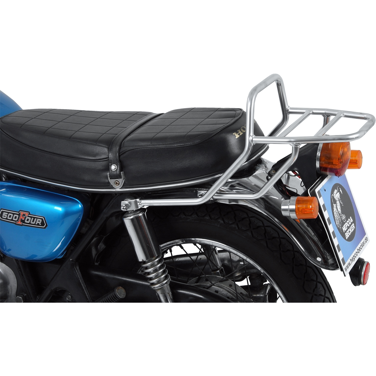 Hepco & Becker Rohrgepäckbrücke TC chrom für Honda CB 500 Four 1971-1978 - Motorradzubehör - Motorradgepäck