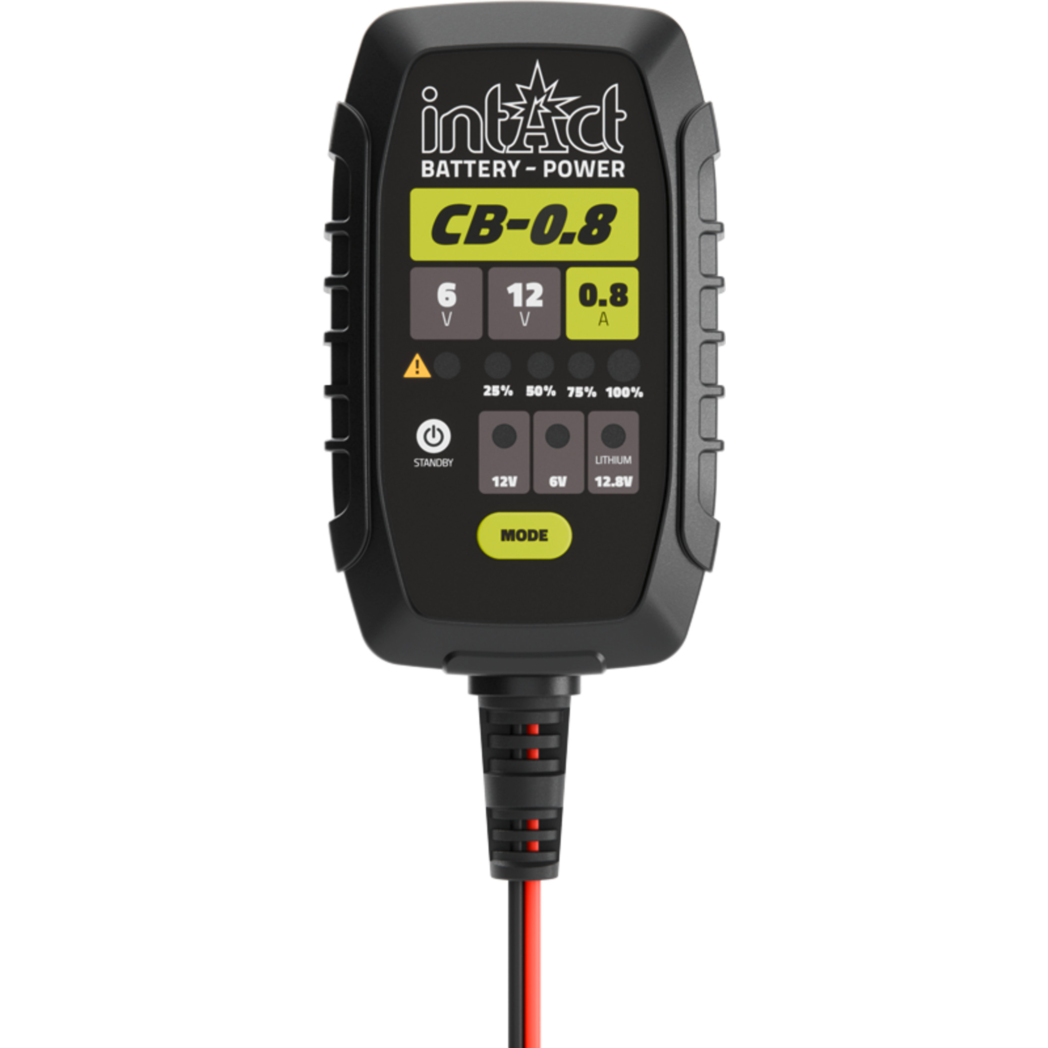 intAct chargeur de batterie ChargBox 0,8 A 6/12 V