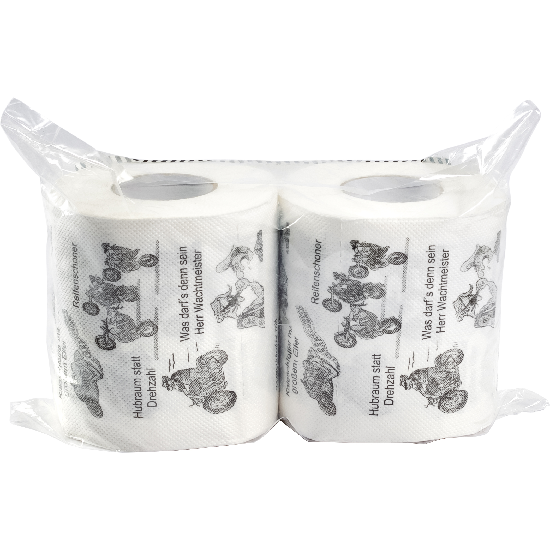 POLO-BURNOUT Das Biker-Toilettenpapier 2er Set-5614741207999020