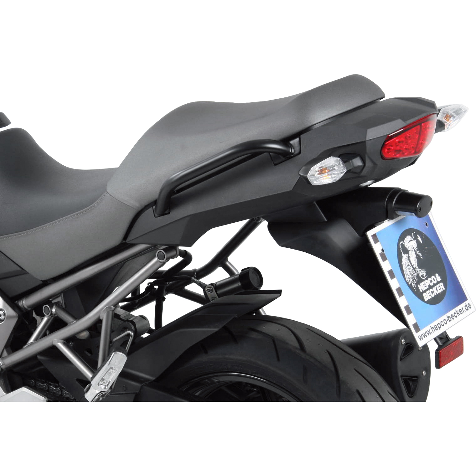 Hepco & Becker Soziushaltegriff/Reling schwarz für Versys 1000 2012-2014 - Motorradteile & Ersatzteile - Lenker, Griffe & Hebel