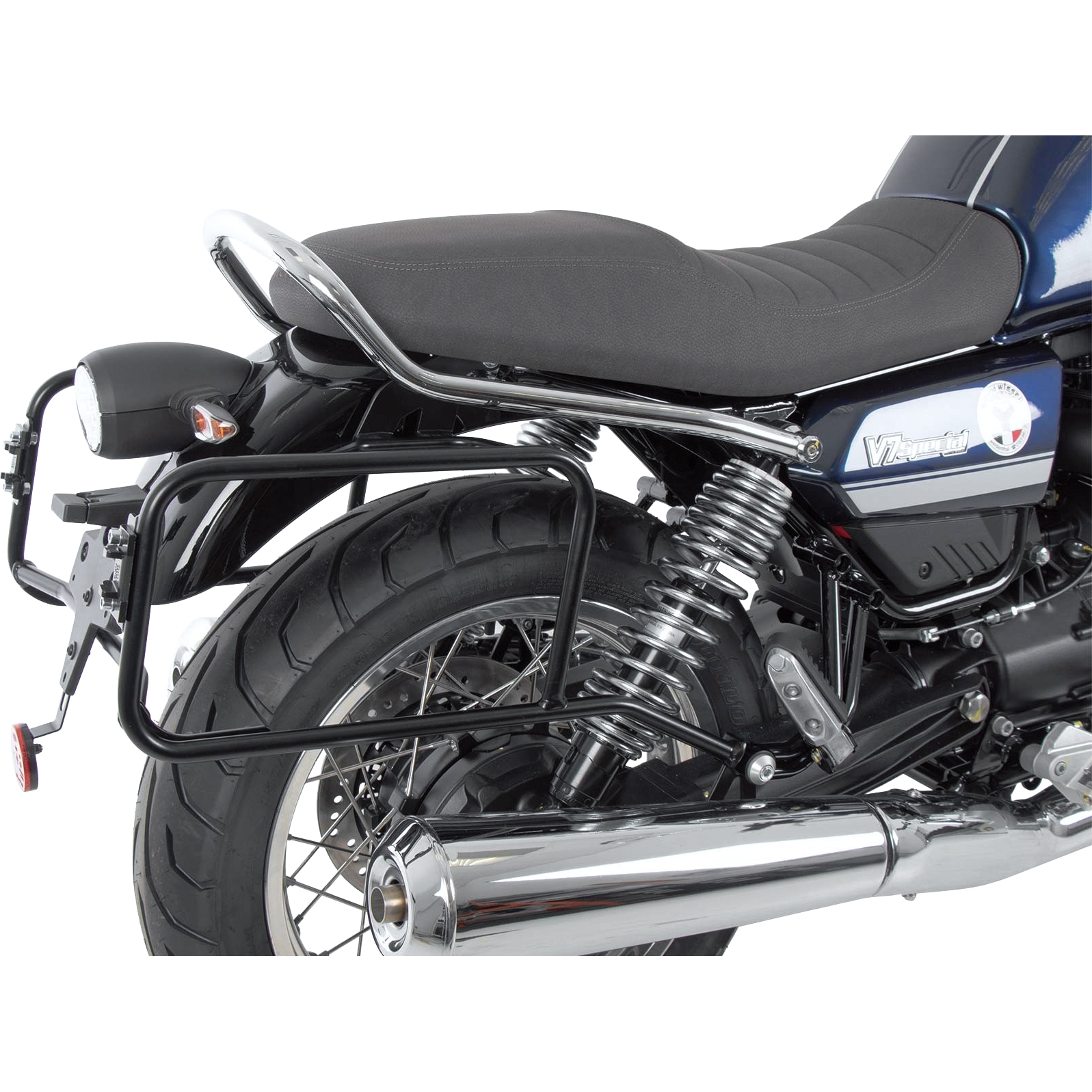 Hepco & Becker Seitenkofferträger schwarz für Moto Guzzi V7 850 2021-2024 - Motorradzubehör - Motorradgepäck