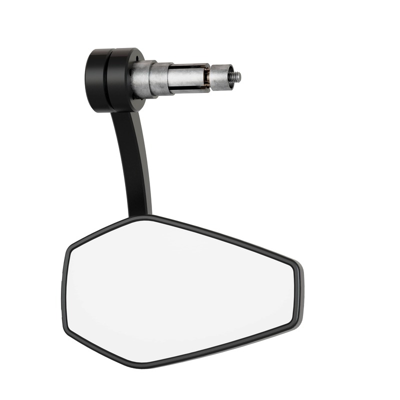 HIGHSIDER smart-Lenkerendenspiegel für 12-22mm Booster 2 EVO schwarz-0001775112000000
